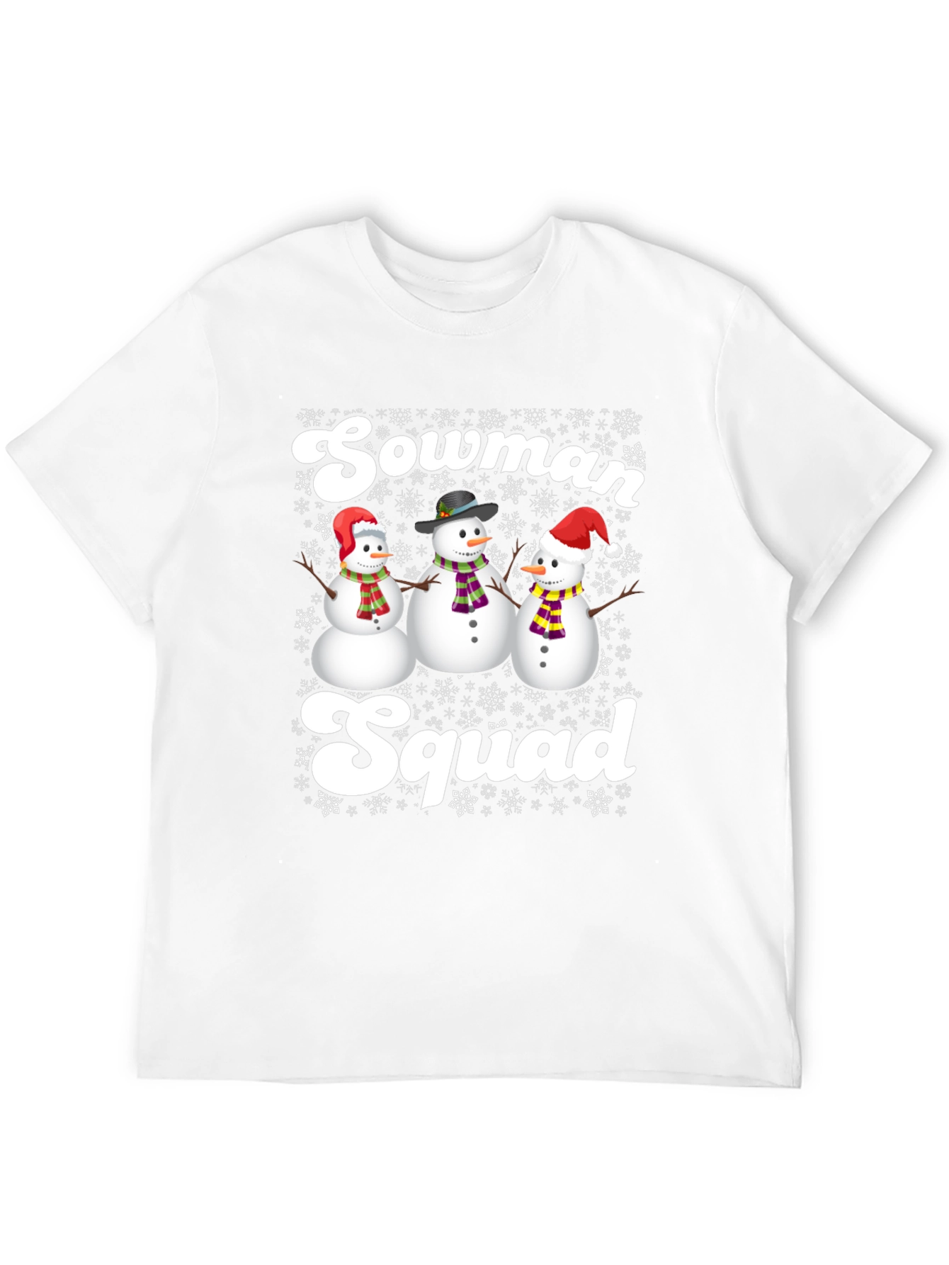 Snowman Squad Tee - Winter Holiday T-Shirt