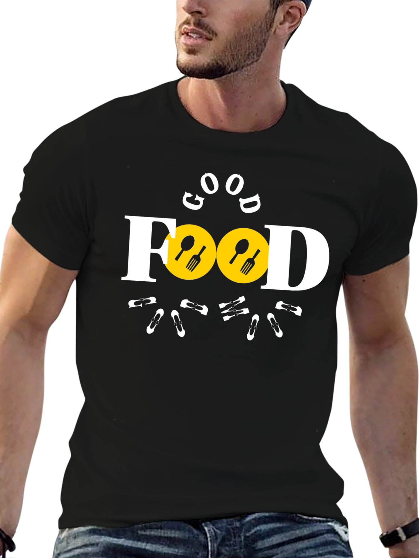 Good Food T-Shirt Trendy Graphic Tee
