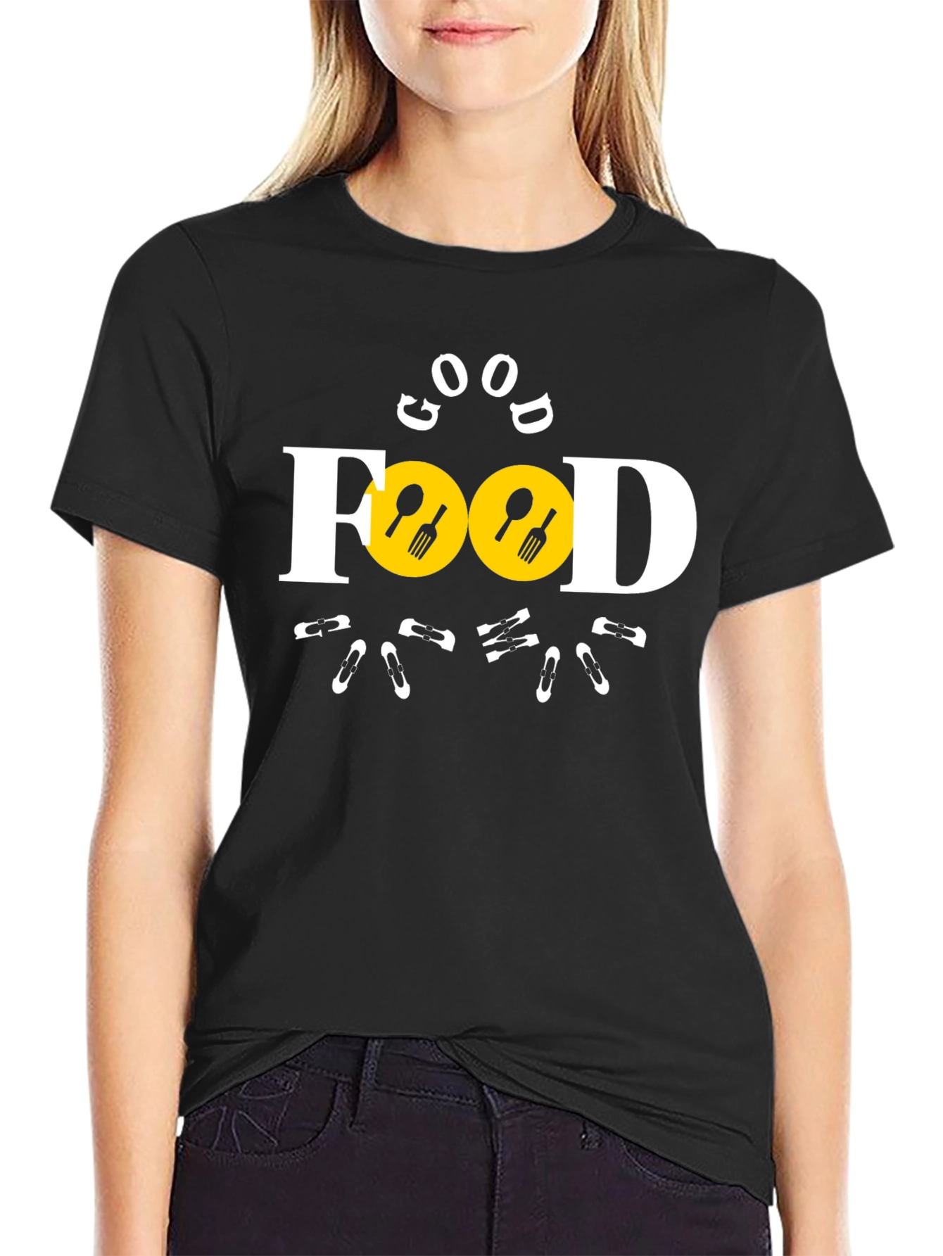 Good Food T-Shirt Trendy Graphic Tee