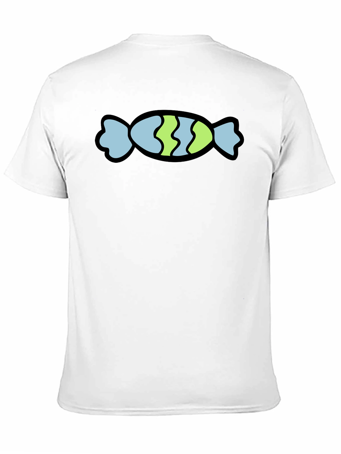 Candy Graphic T-Shirt - Black Cotton Tee