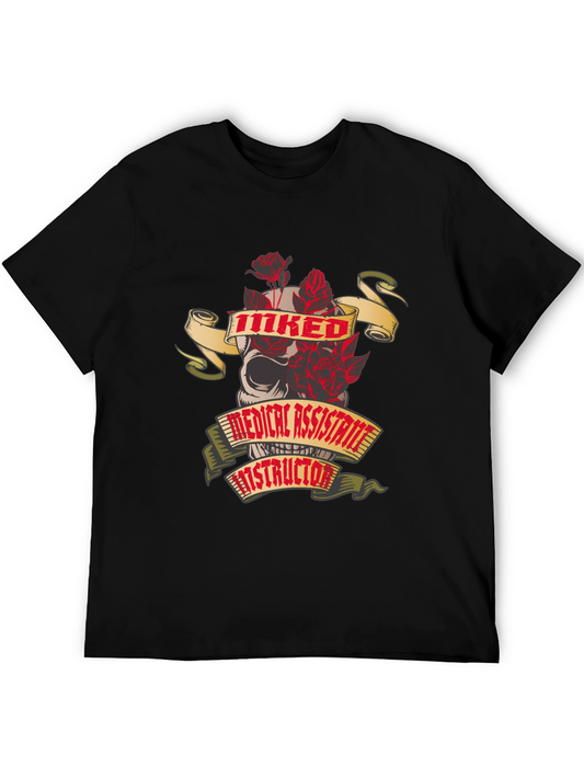 Inked Medical Assistant Instructor Black T-Shirt