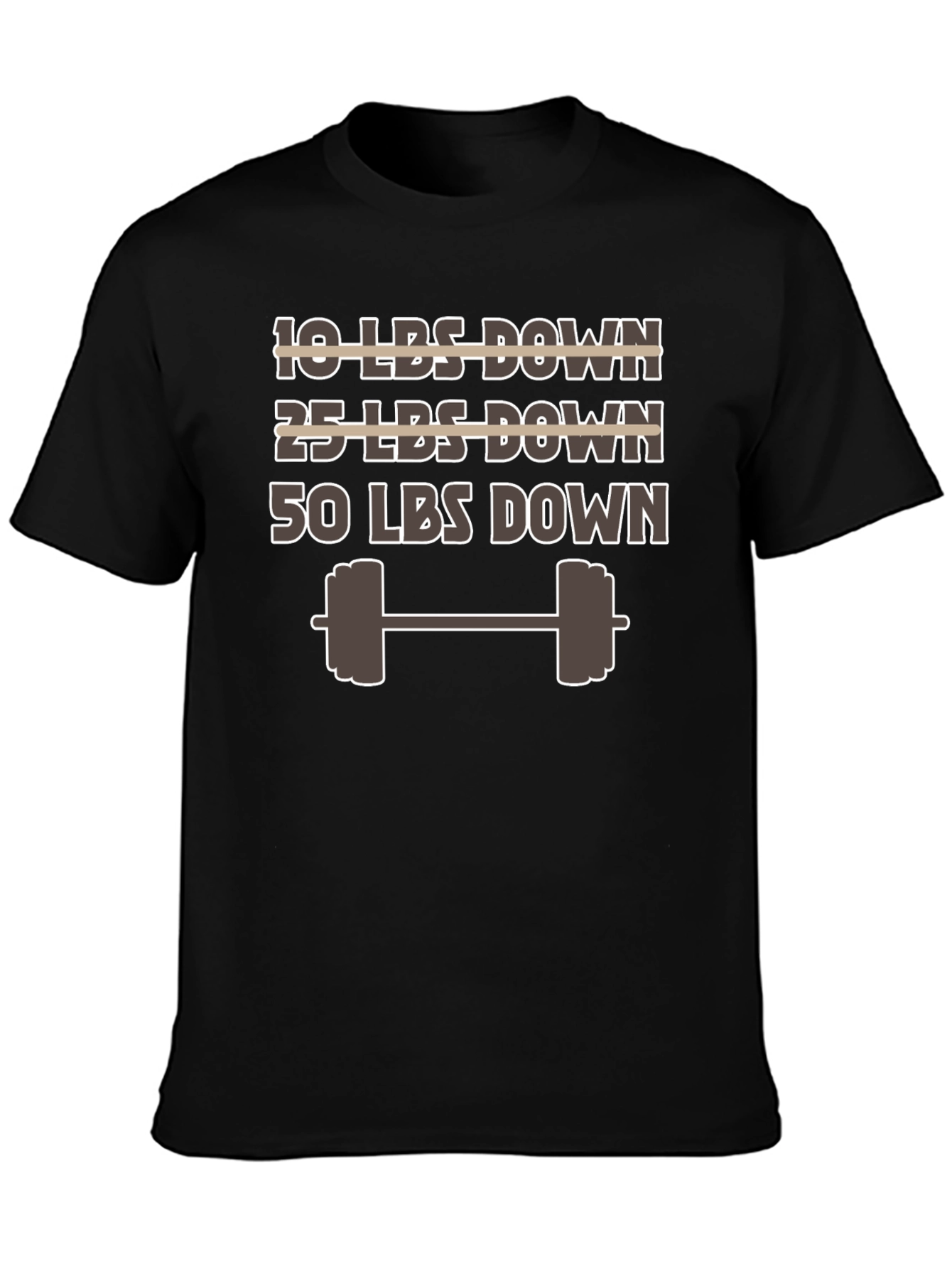 Weight Loss Goal Mens T-Shirt