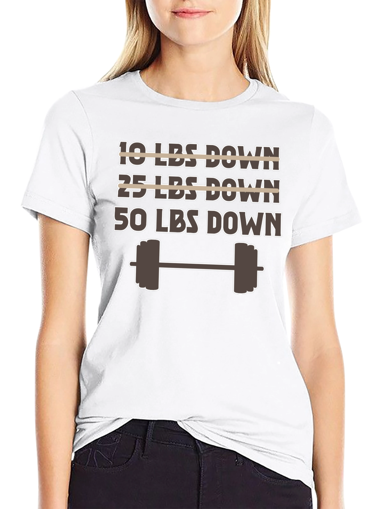 Weight Loss Goal Mens T-Shirt