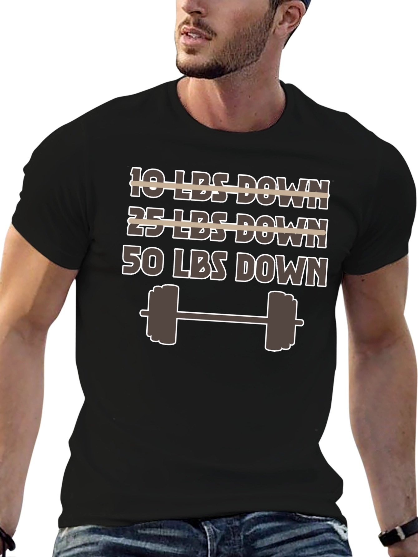 Weight Loss Goal Mens T-Shirt