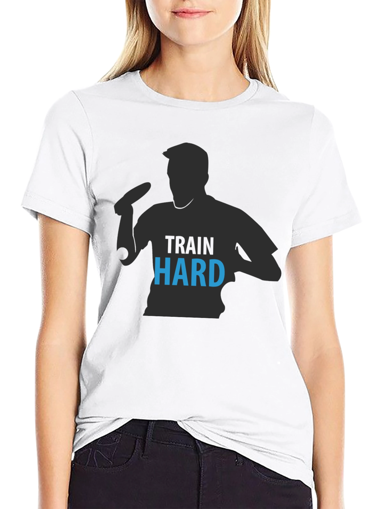 Train Hard Black T-Shirt