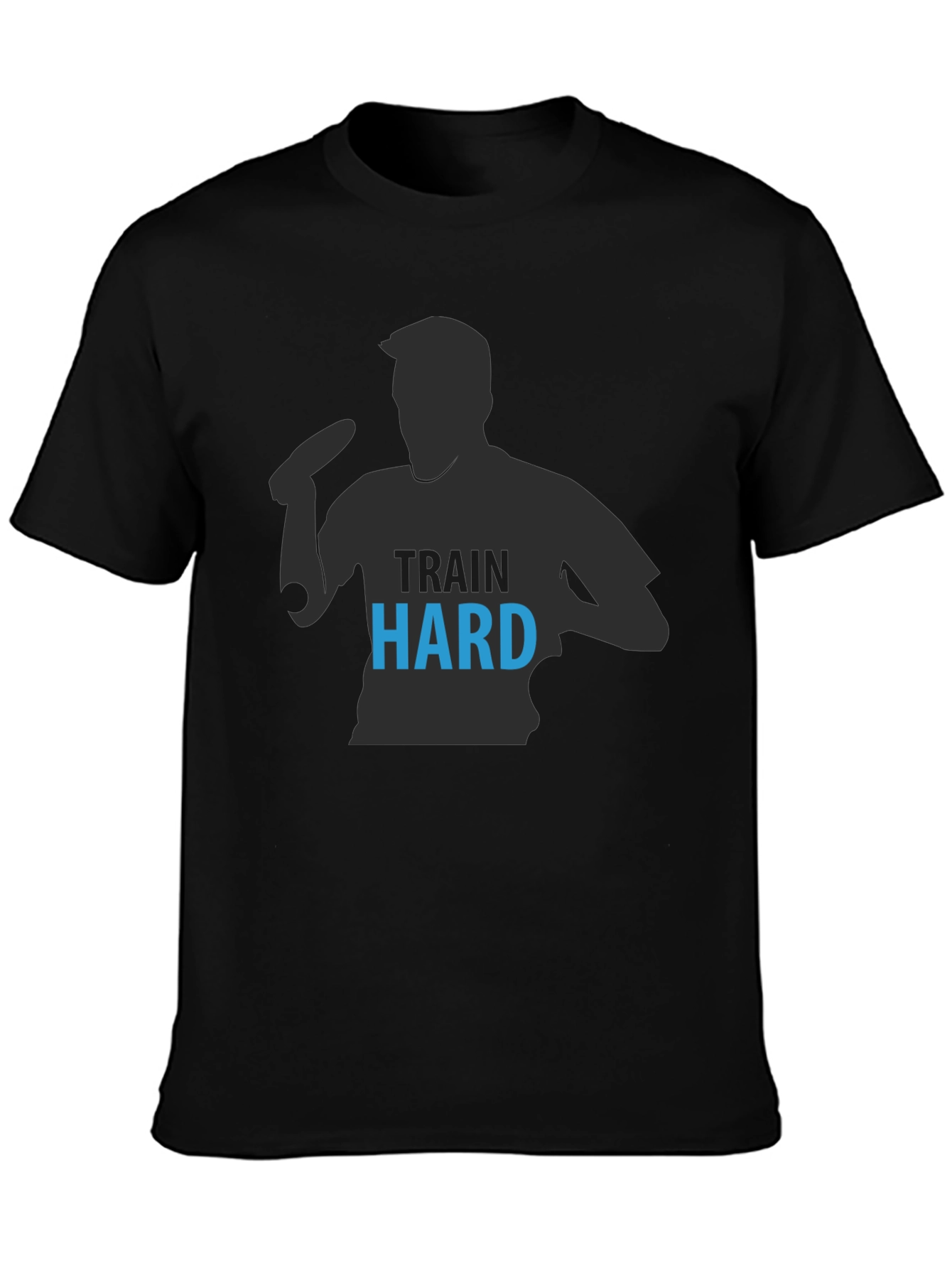 Train Hard Black T-Shirt