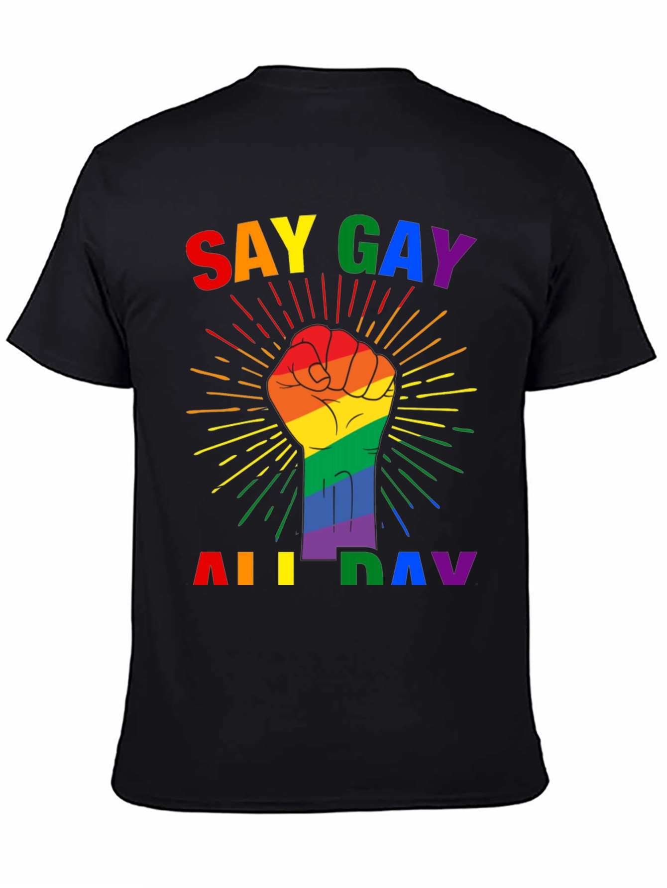 Say Gay All Day Pride T-Shirt