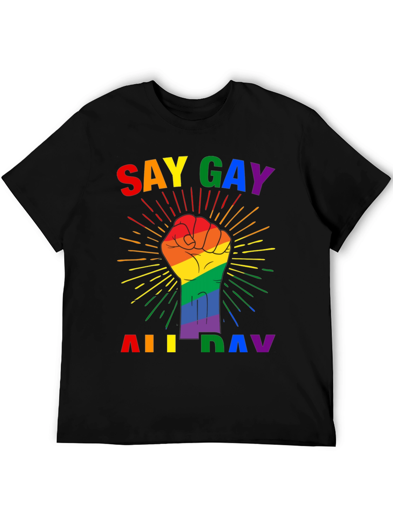 Say Gay All Day Pride T-Shirt