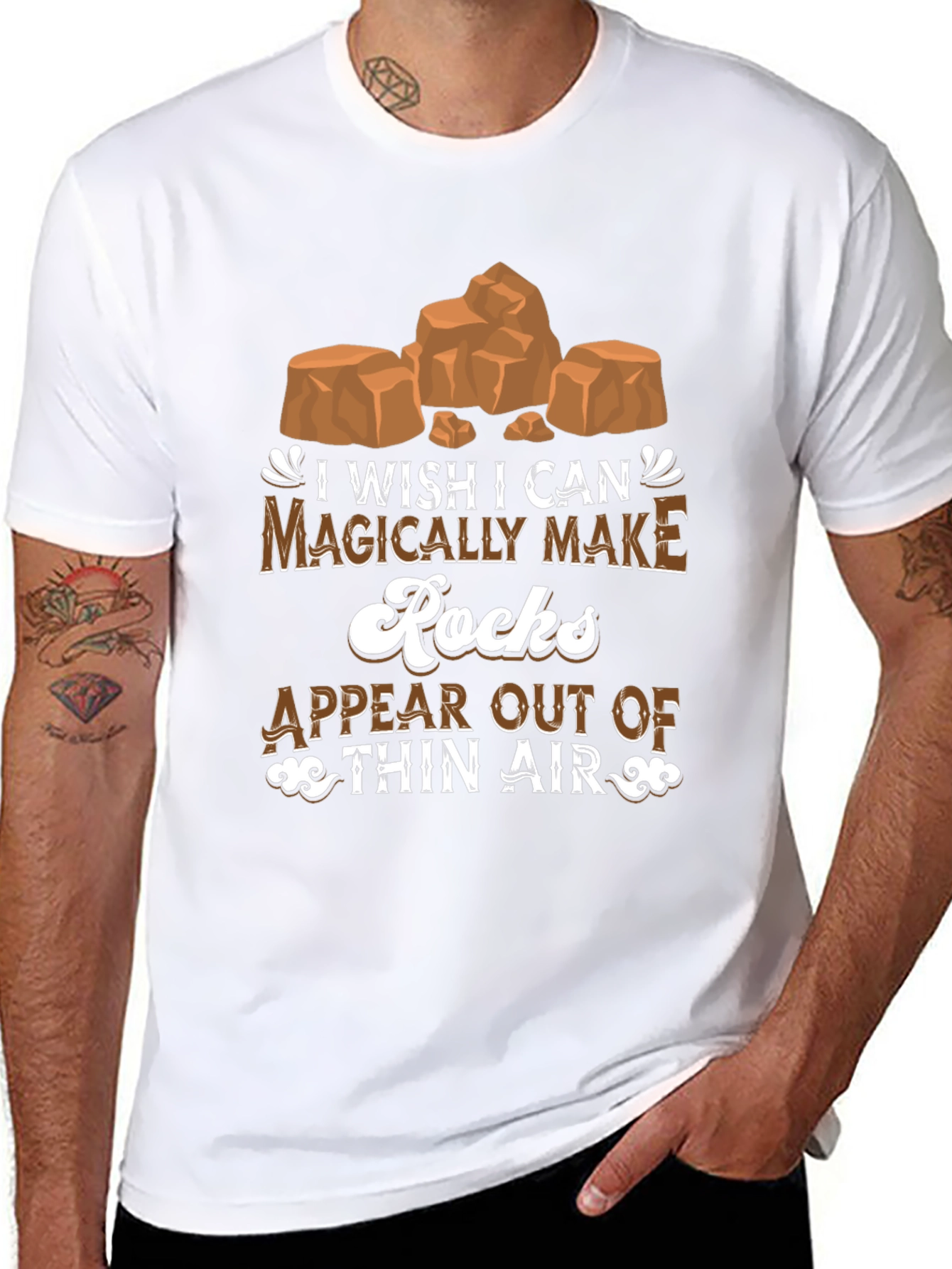 Magical Rocks T-Shirt: Geology Humor Tee