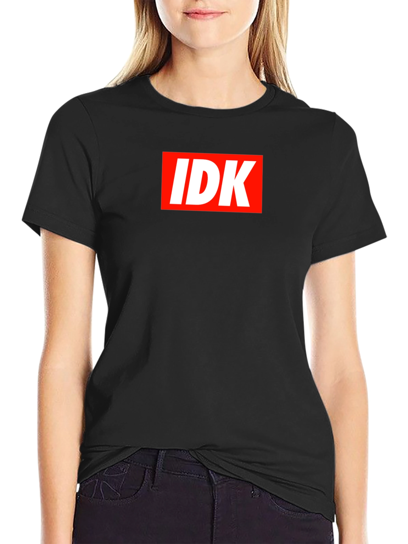 IDK Graphic Tee - Bold Statement T-Shirt