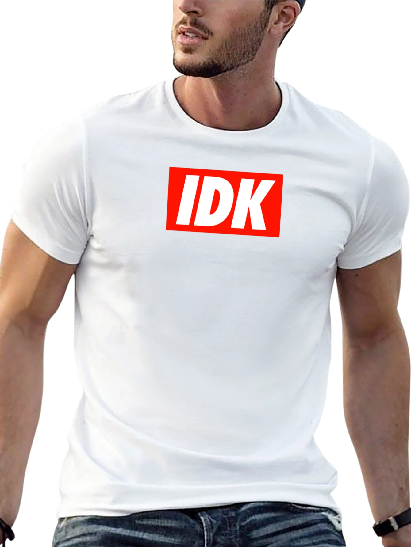 IDK Graphic Tee - Bold Statement T-Shirt