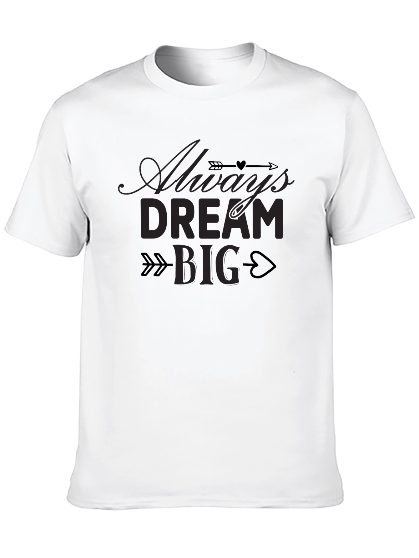 Dream Big Graphic T-Shirt - Stylish Cotton Tee