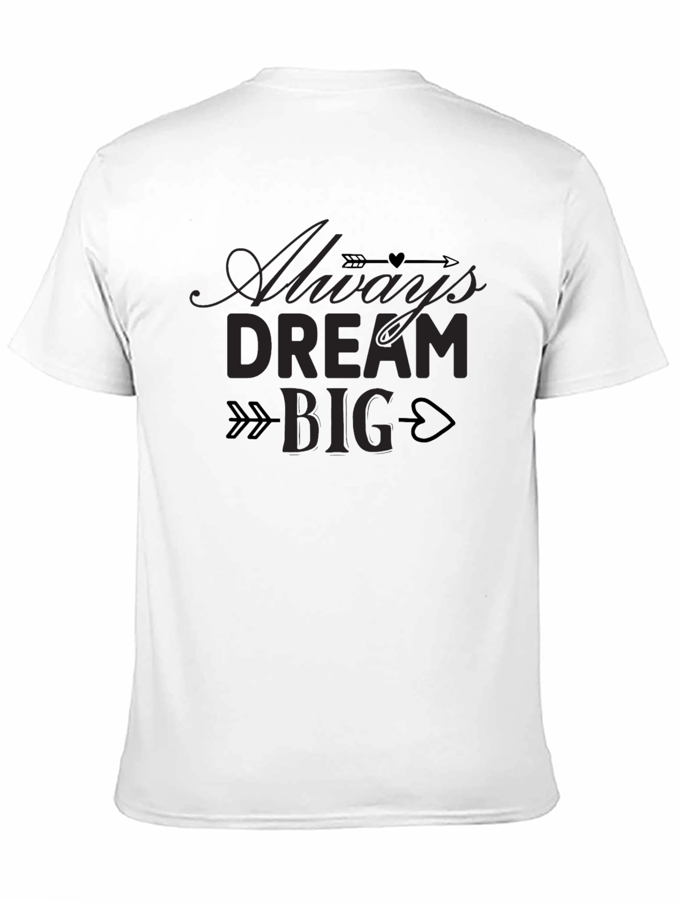 Dream Big Graphic T-Shirt - Stylish Cotton Tee