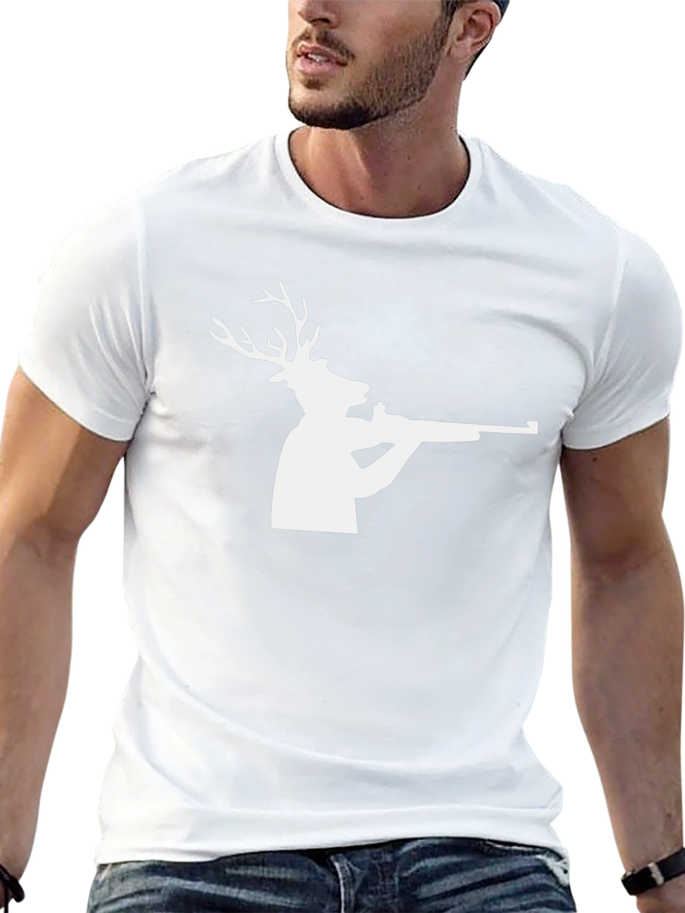 Deer Hunter T-Shirt - Unique Graphic Tee