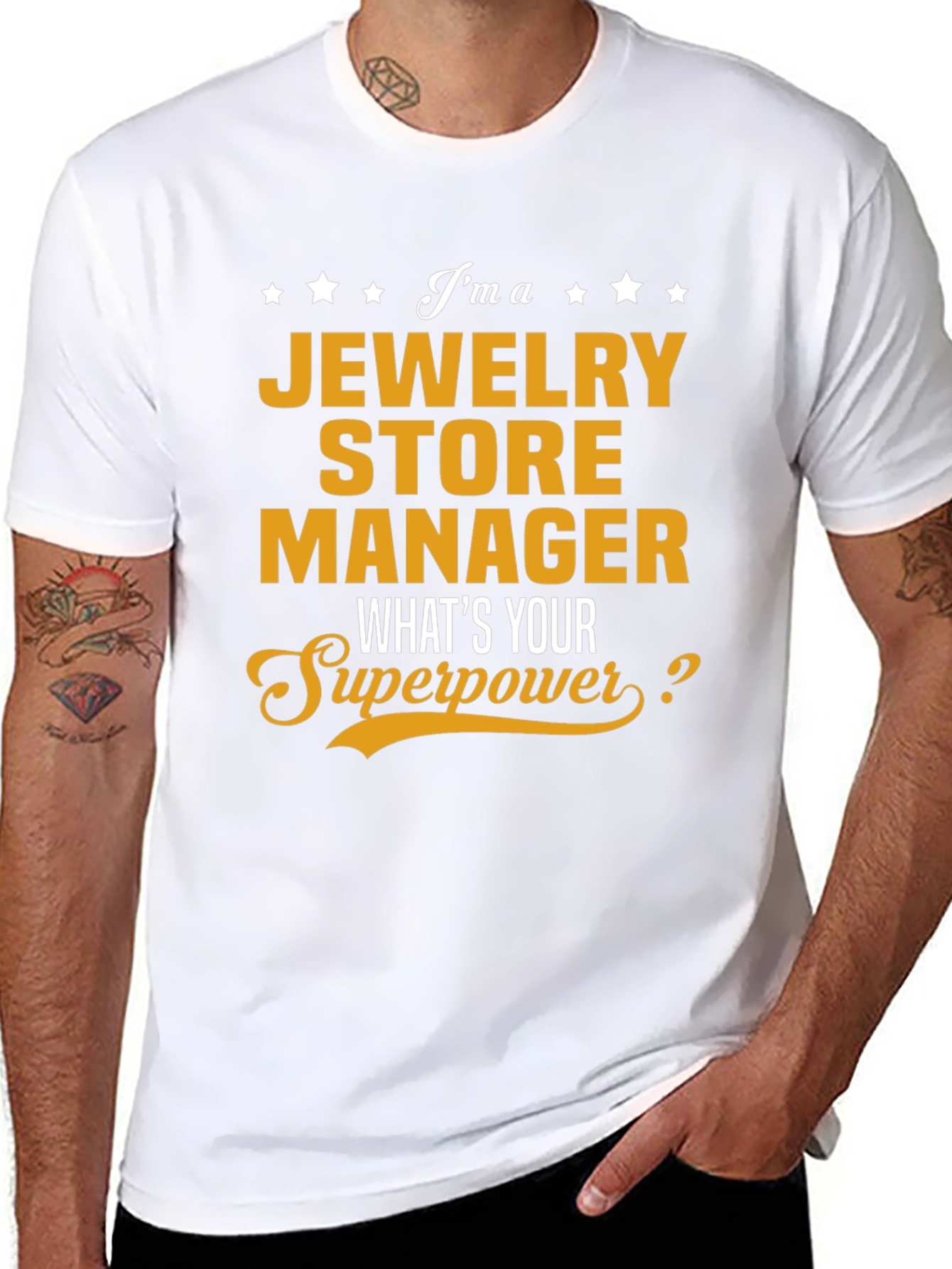 Jewelry Store Manager Superpower T-Shirt
