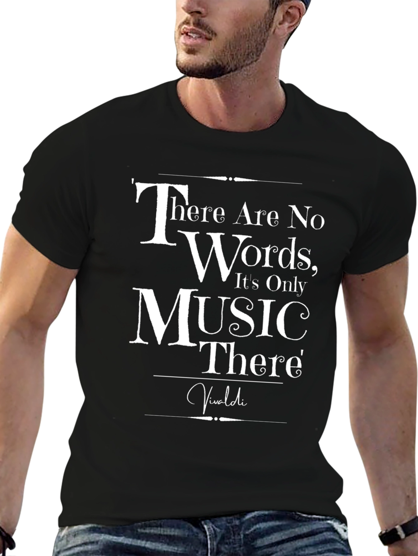 Music Lover T-Shirt - Vivaldi Quote Tee