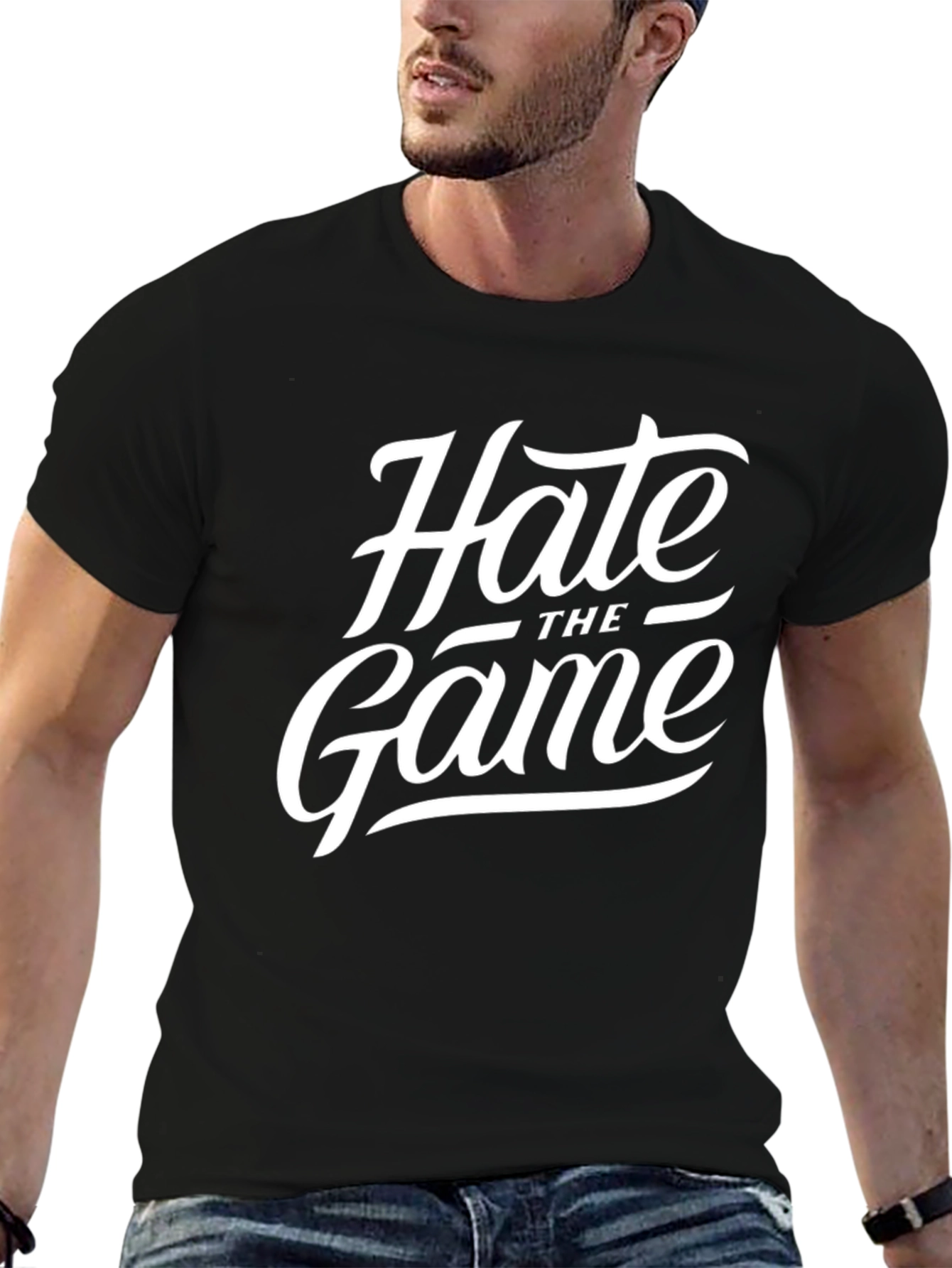 Hate The Game T-Shirt - Stylish Graphic Tee