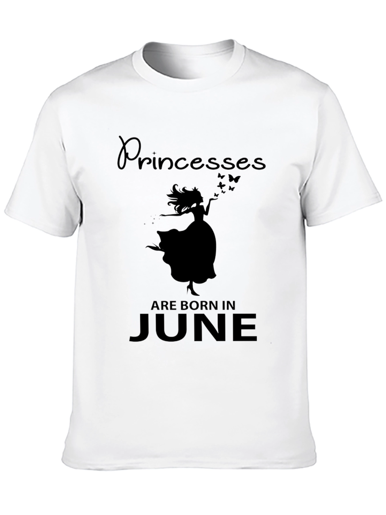 Princesses Are Born in June T-Shirt