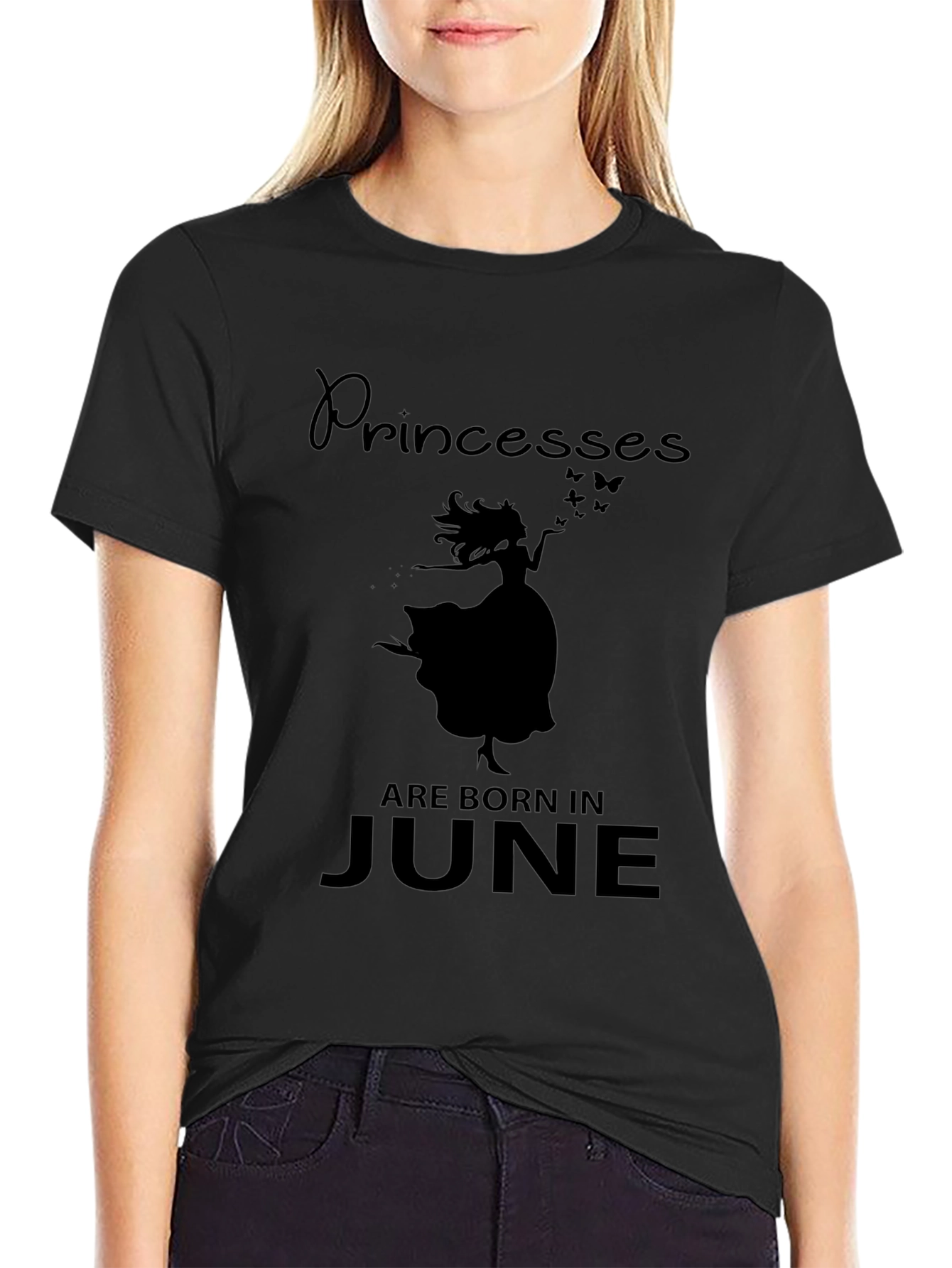 Princesses Are Born in June T-Shirt