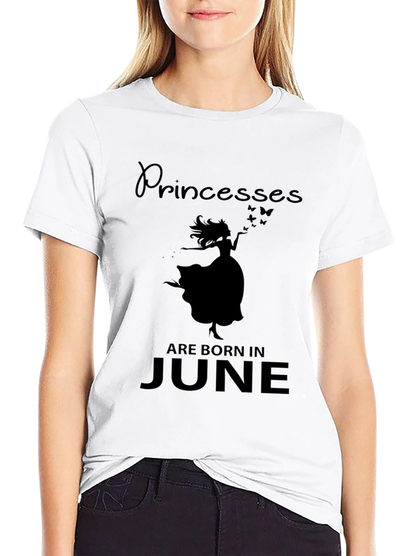 Princesses Are Born in June T-Shirt