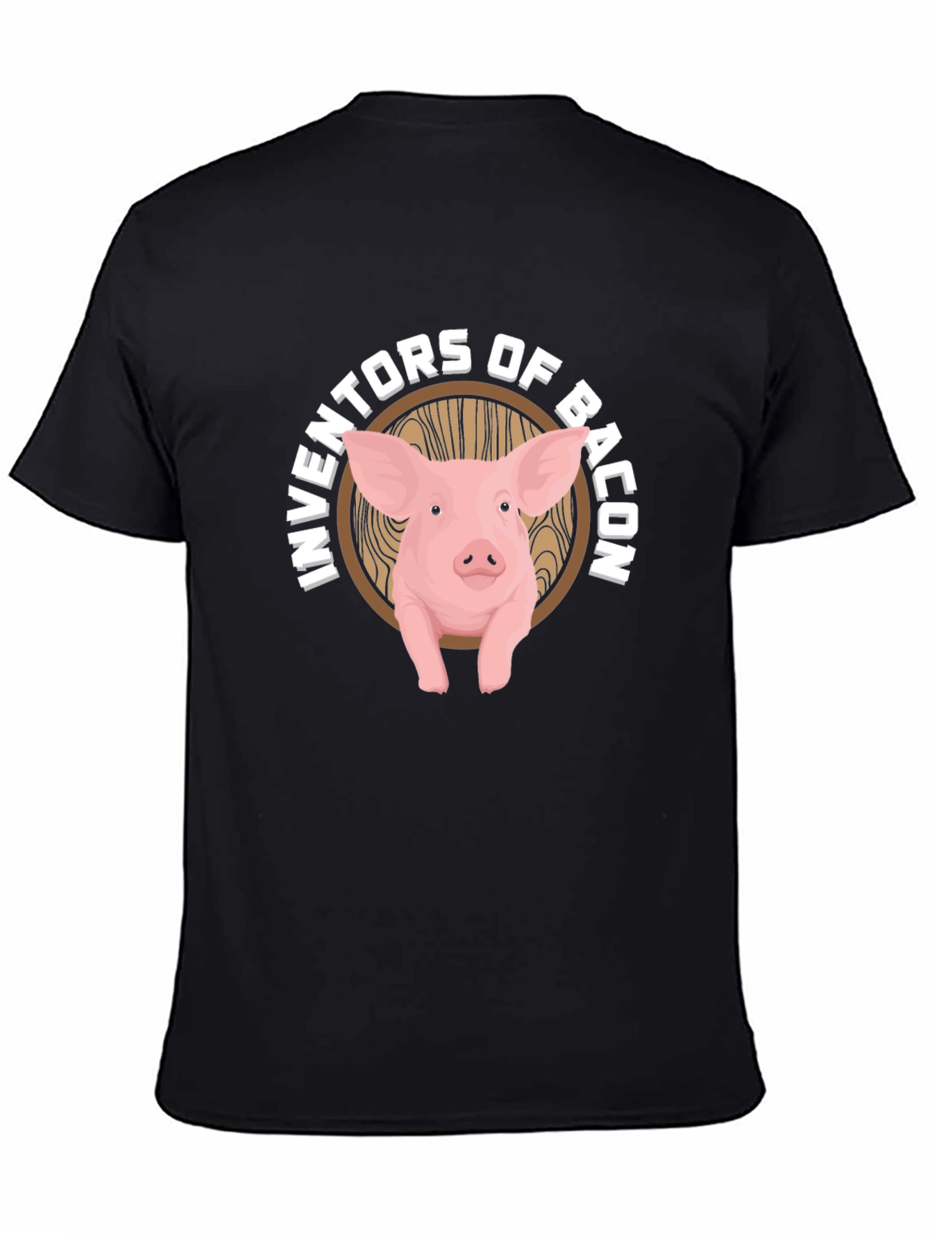 Inventors of Bacon Pig Graphic T-Shirt