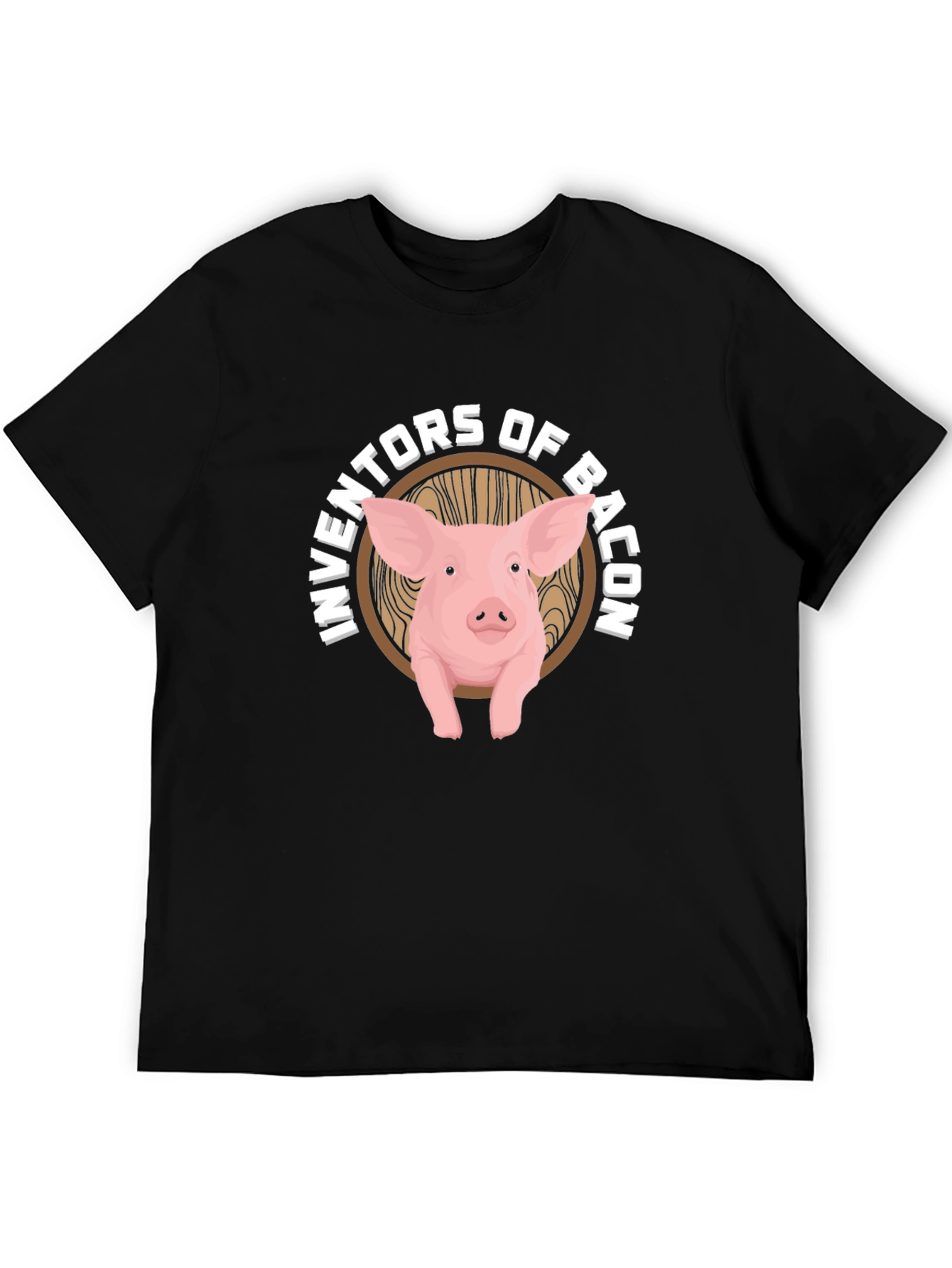 Inventors of Bacon Pig Graphic T-Shirt