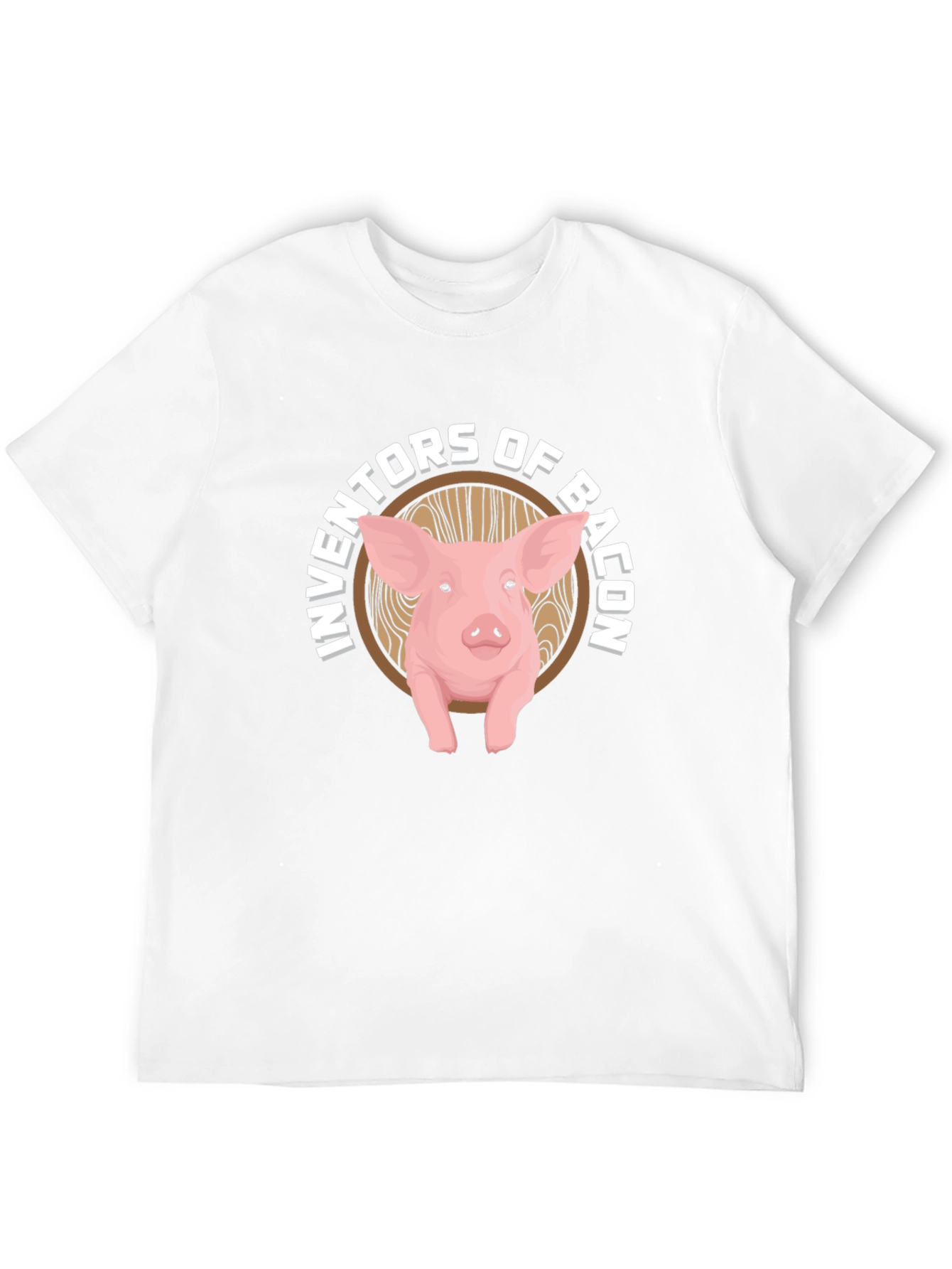 Inventors of Bacon Pig Graphic T-Shirt