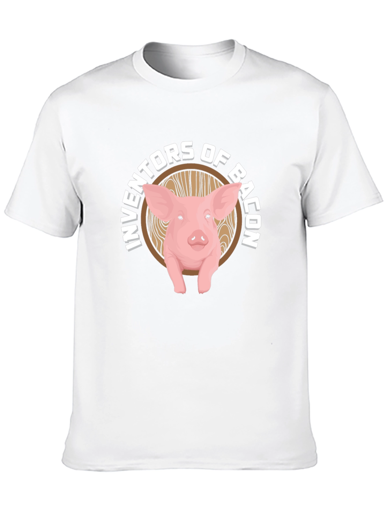 Inventors of Bacon Pig Graphic T-Shirt