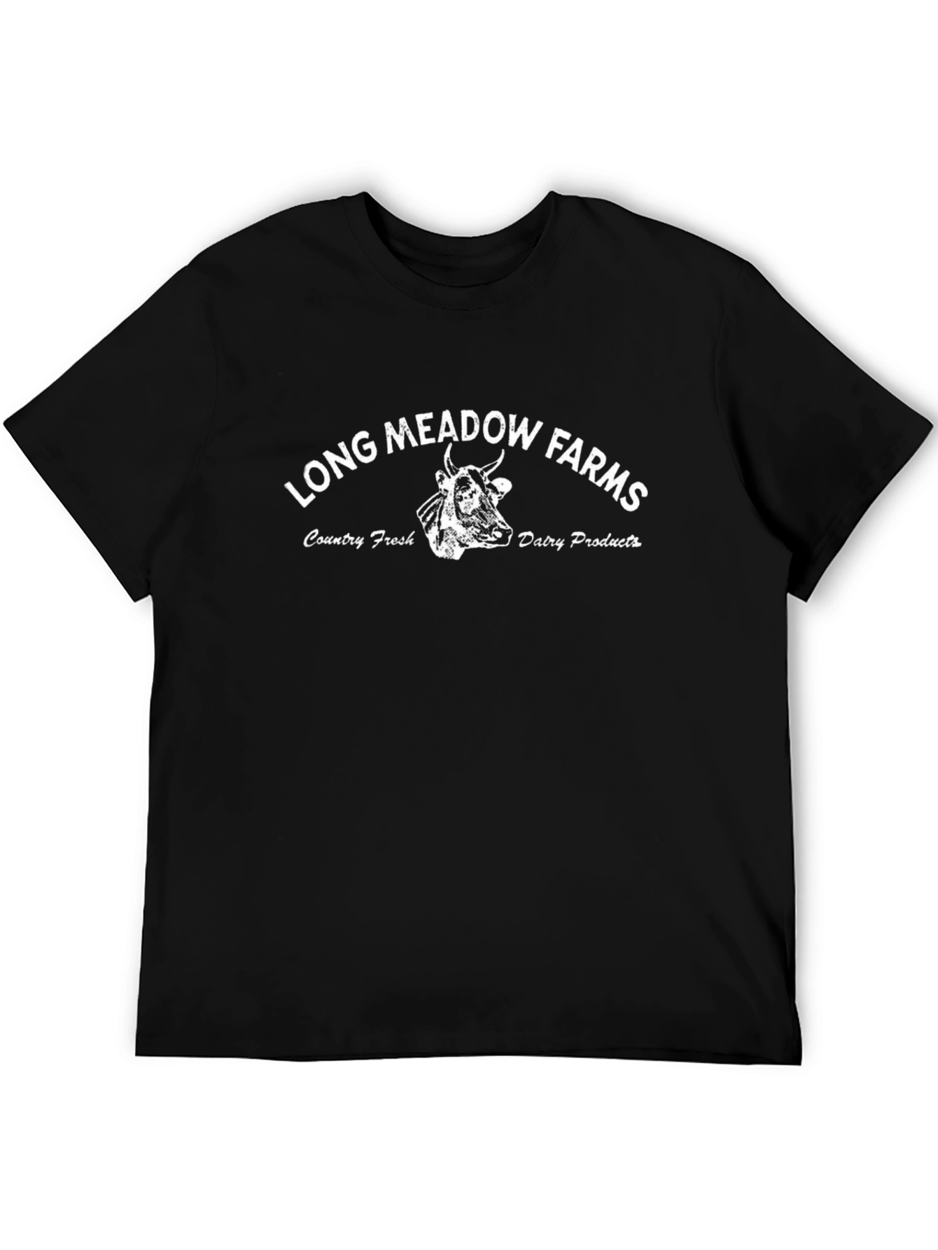 Long Meadow Farms Black Graphic Tee