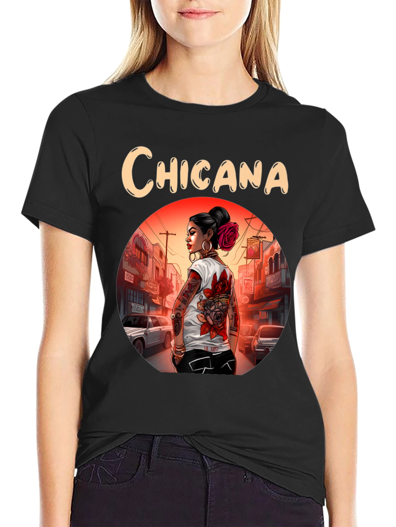 Chicana Art T-Shirt