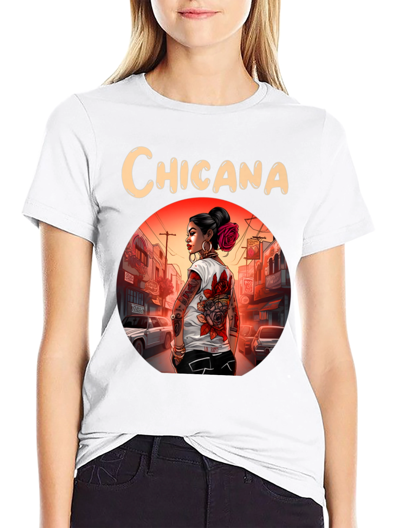 Chicana Art T-Shirt