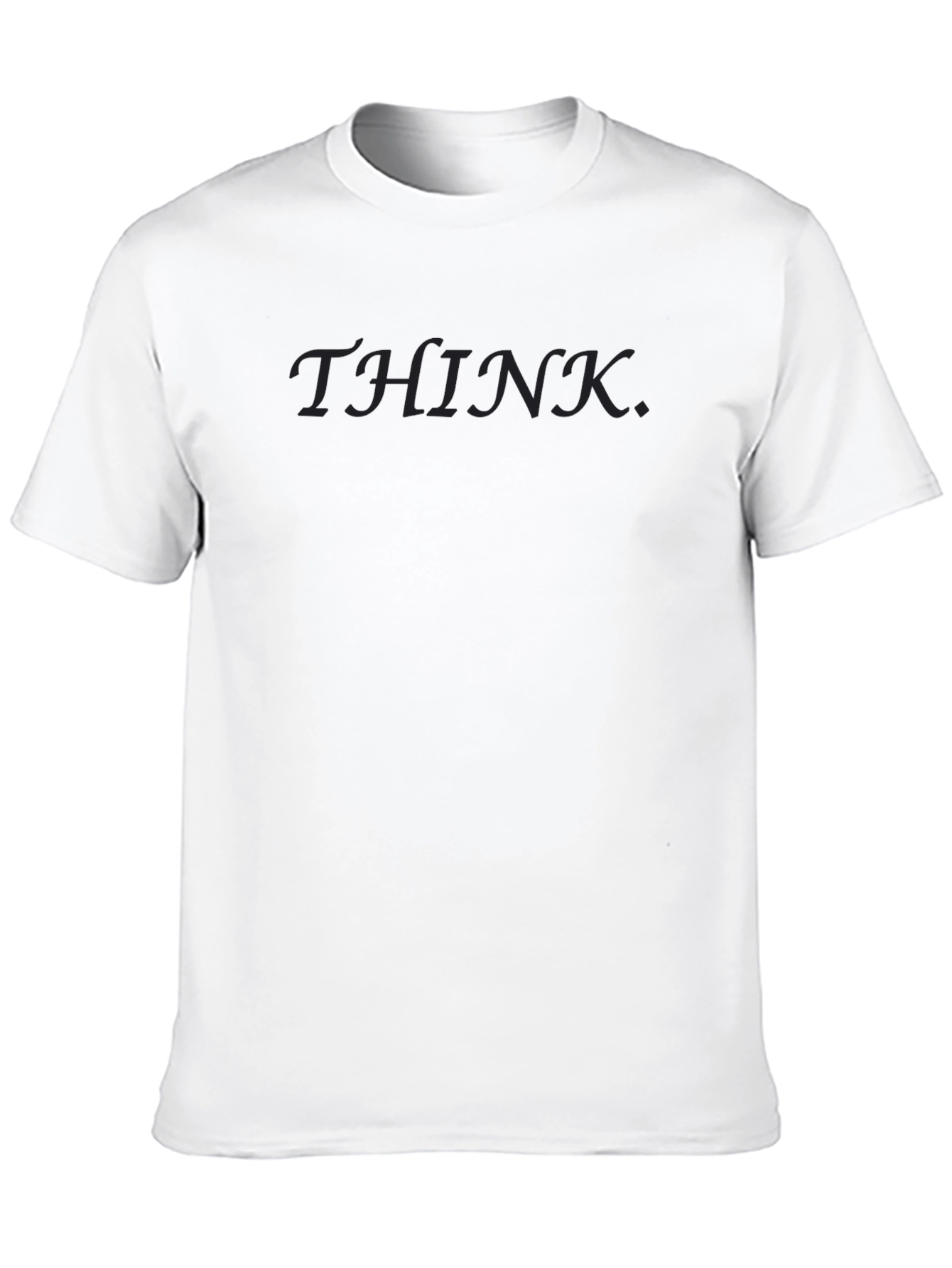 Think Black T-Shirt - Modern Style