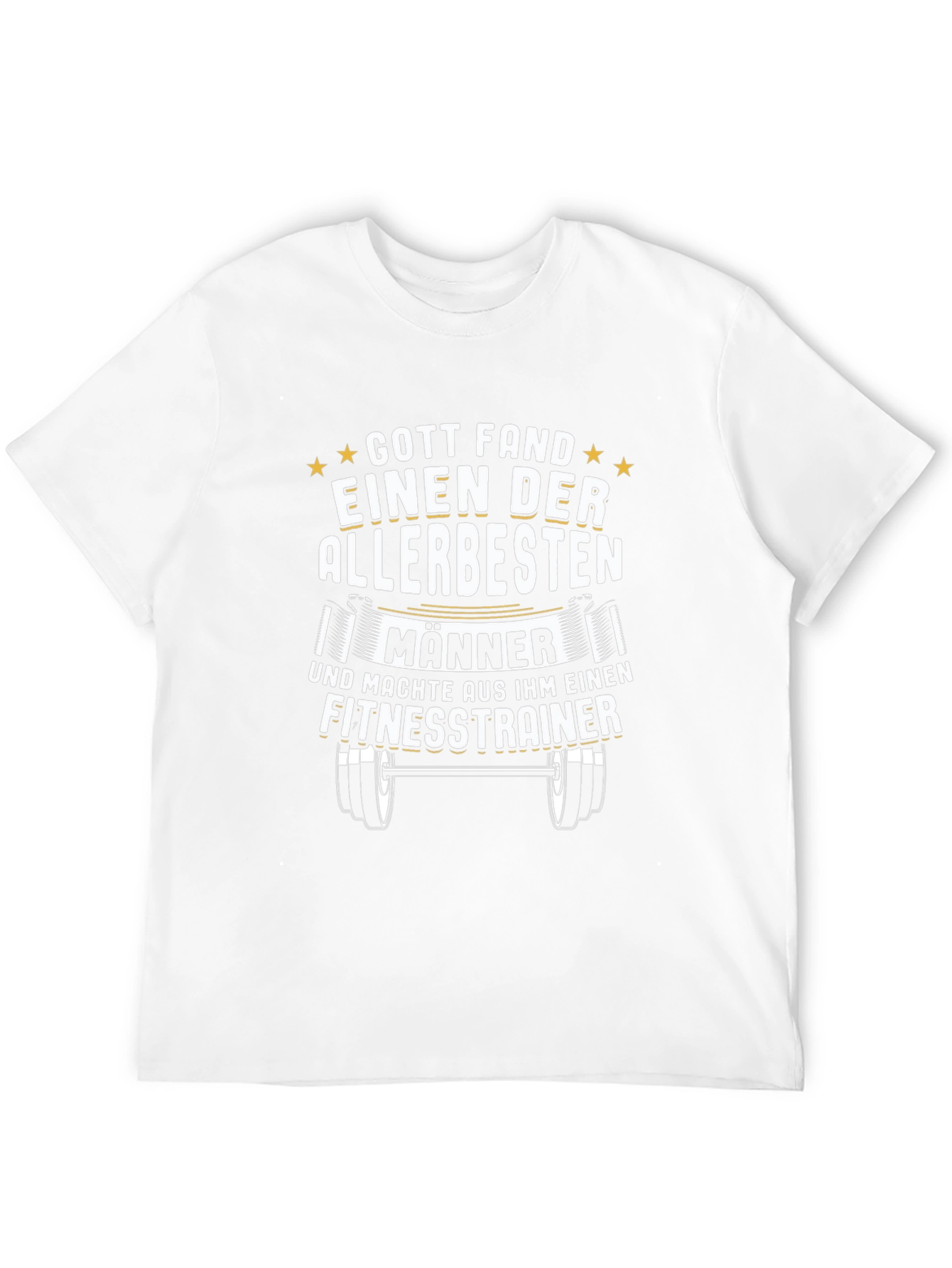 Fitness Trainer Graphic T-Shirt - Mens Black Tee