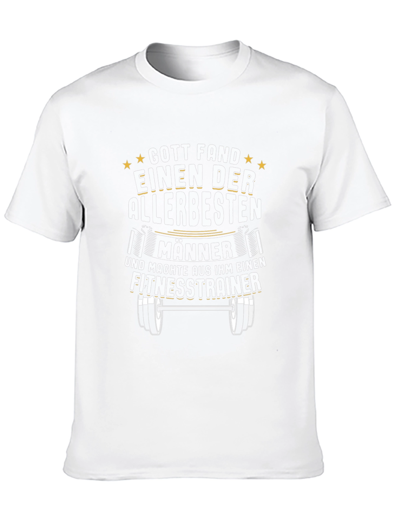 Fitness Trainer Graphic T-Shirt - Mens Black Tee
