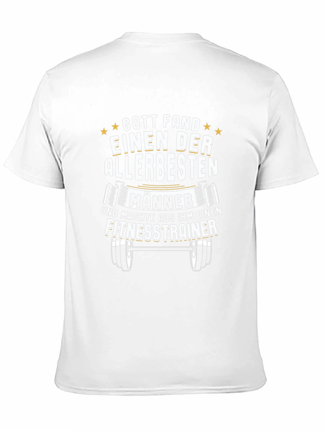 Fitness Trainer Graphic T-Shirt - Mens Black Tee