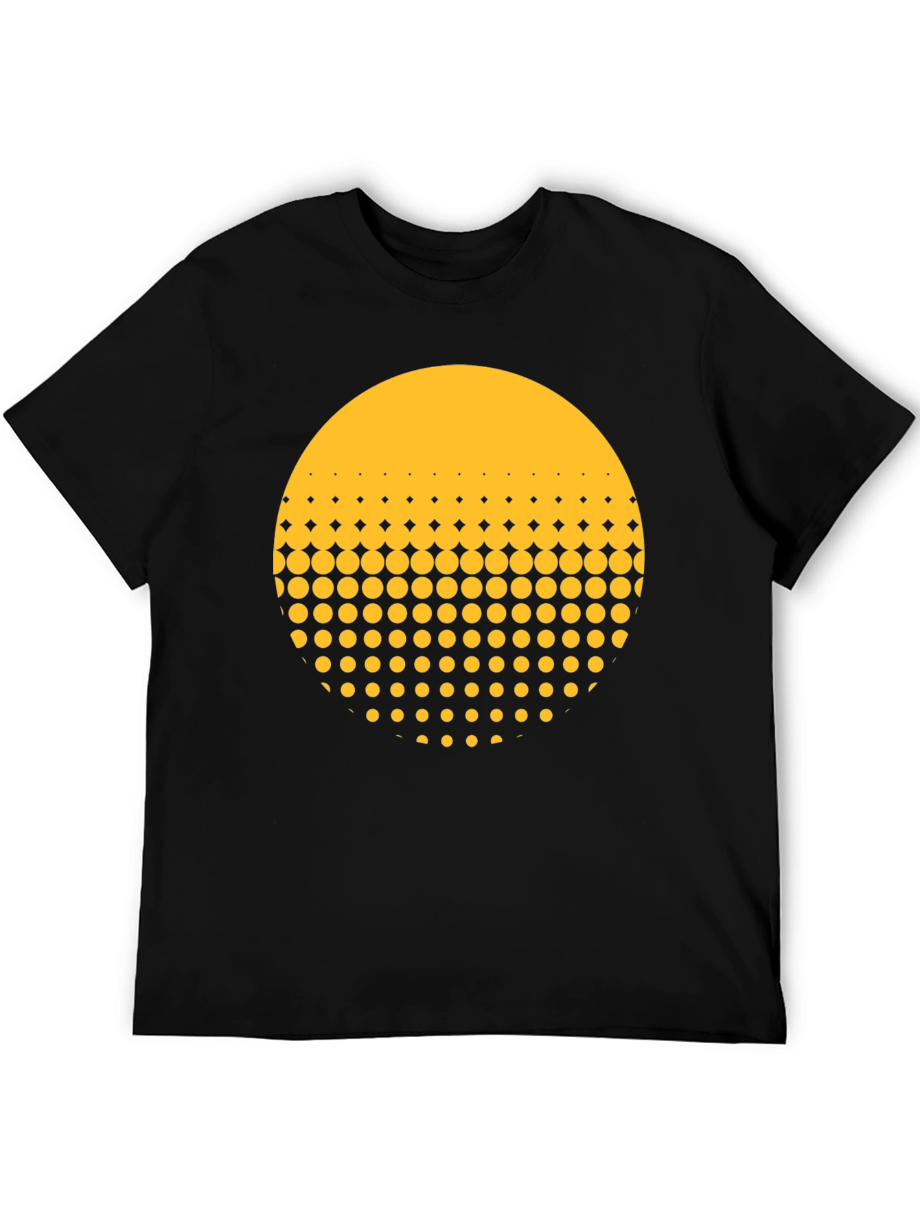 Modern Geometric Dot Fade T-Shirt