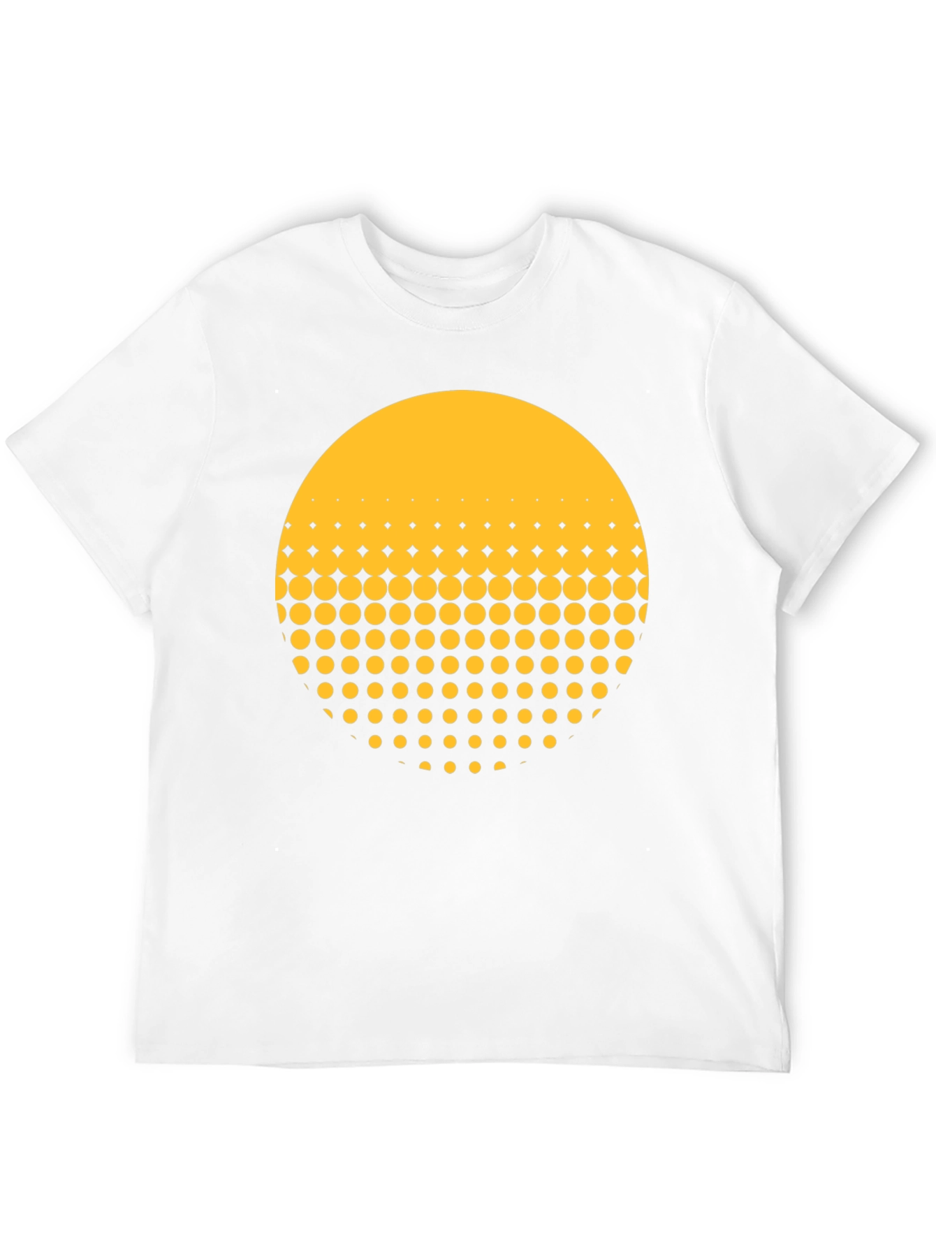 Modern Geometric Dot Fade T-Shirt
