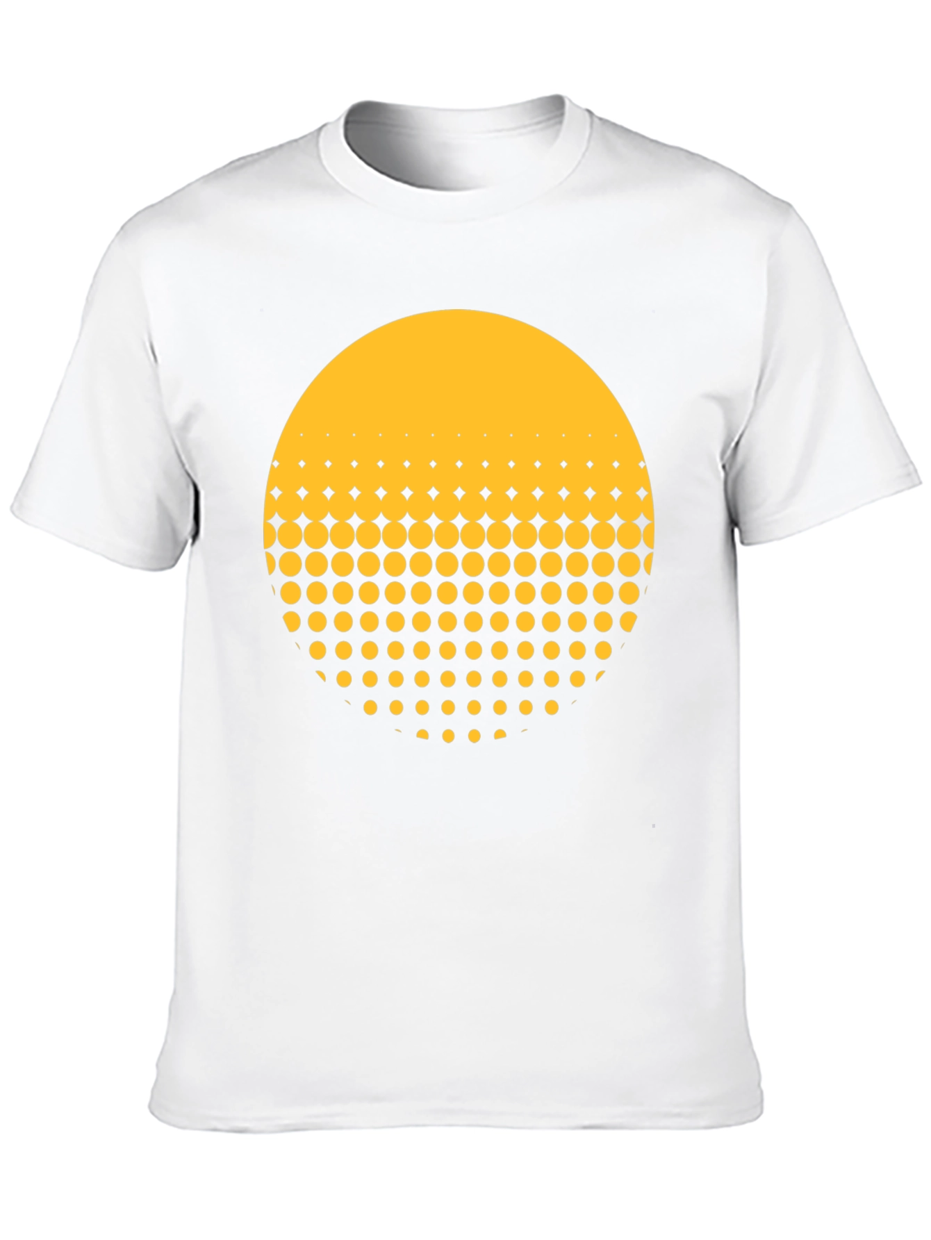 Modern Geometric Dot Fade T-Shirt