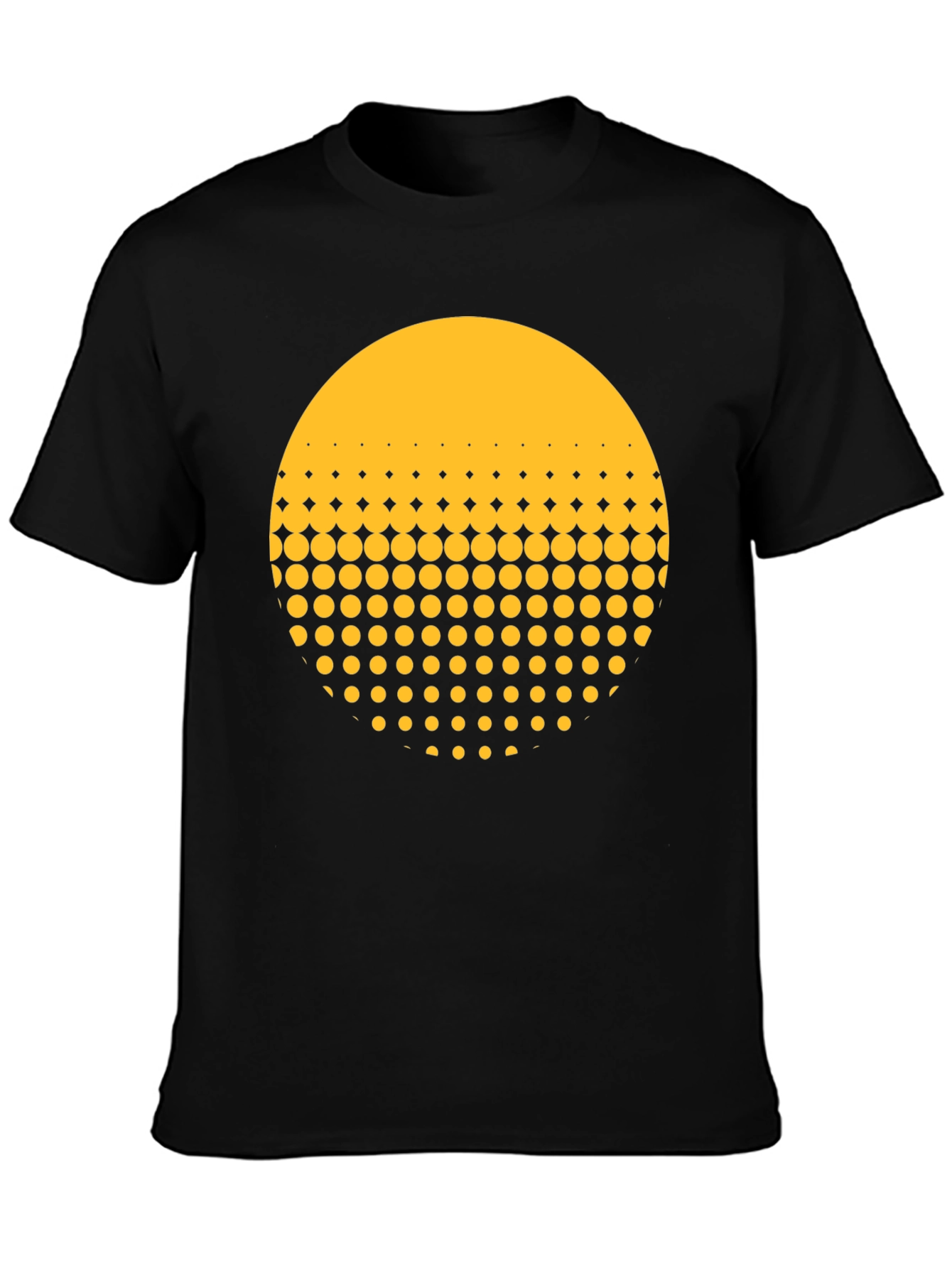 Modern Geometric Dot Fade T-Shirt