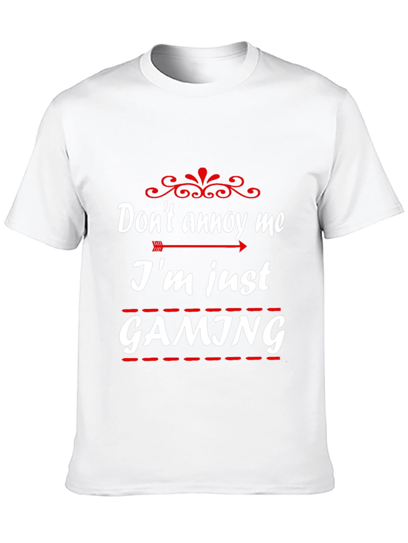 Dont Annoy Me Im Gaming Black T-Shirt