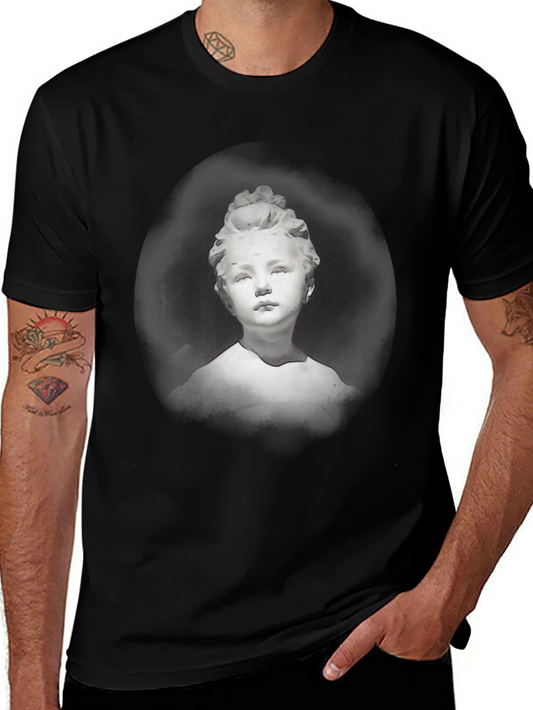 Statue Graphic T-Shirt - Classic Black Tee