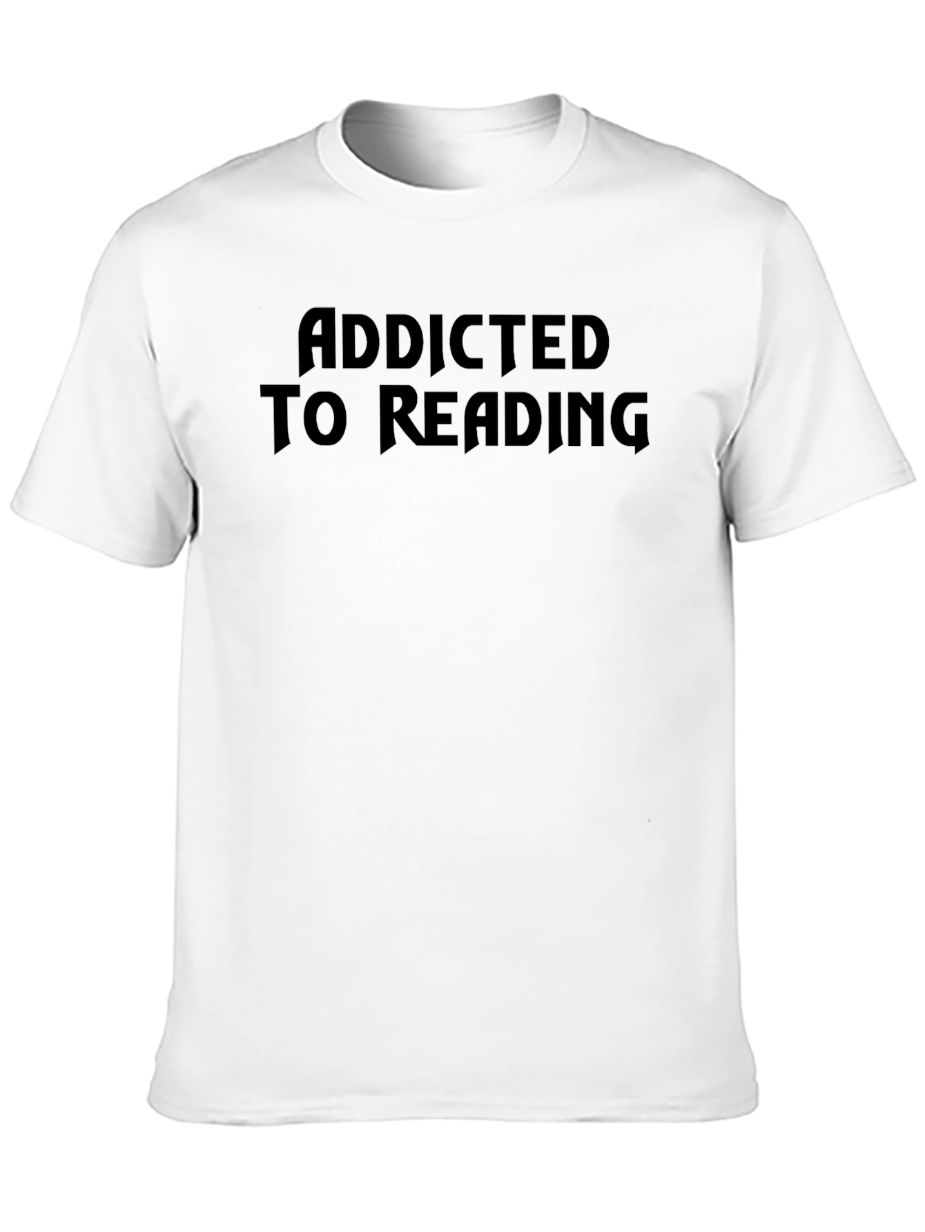 Addicted to Reading Graphic Tee - Black
