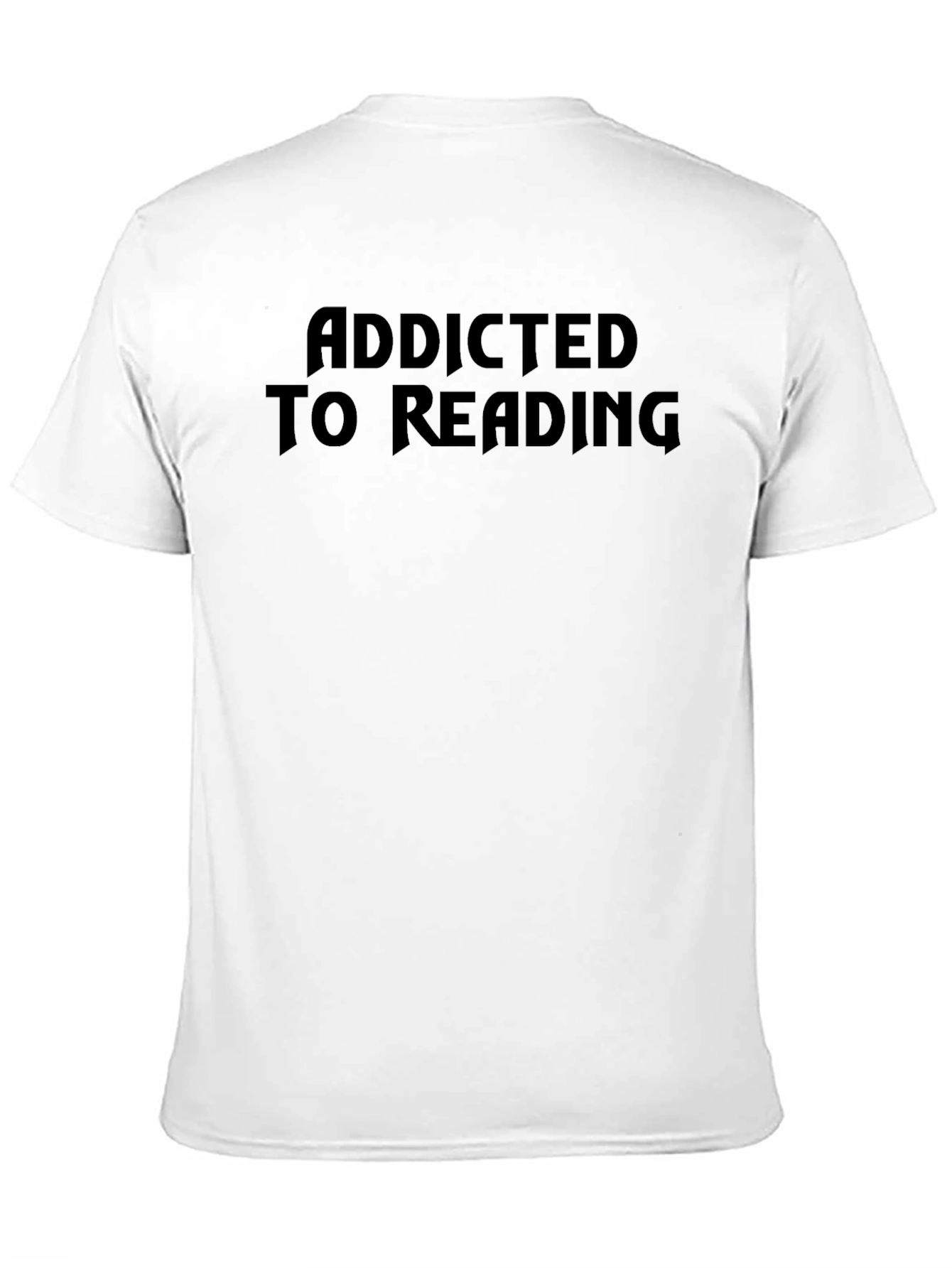 Addicted to Reading Graphic Tee - Black