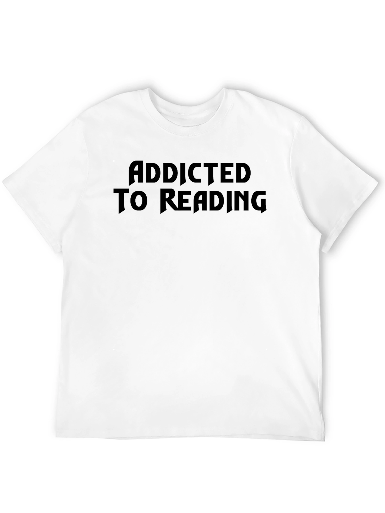 Addicted to Reading Graphic Tee - Black