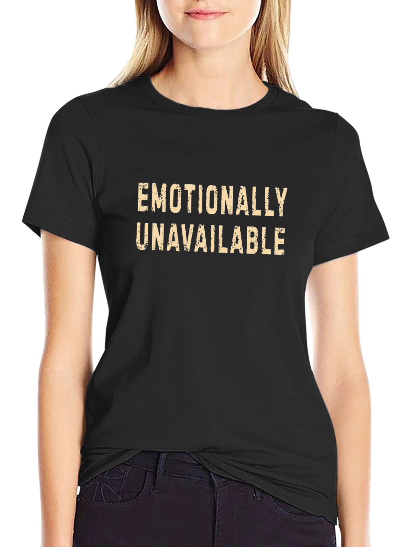 Emotionally Unavailable Graphic T-Shirt