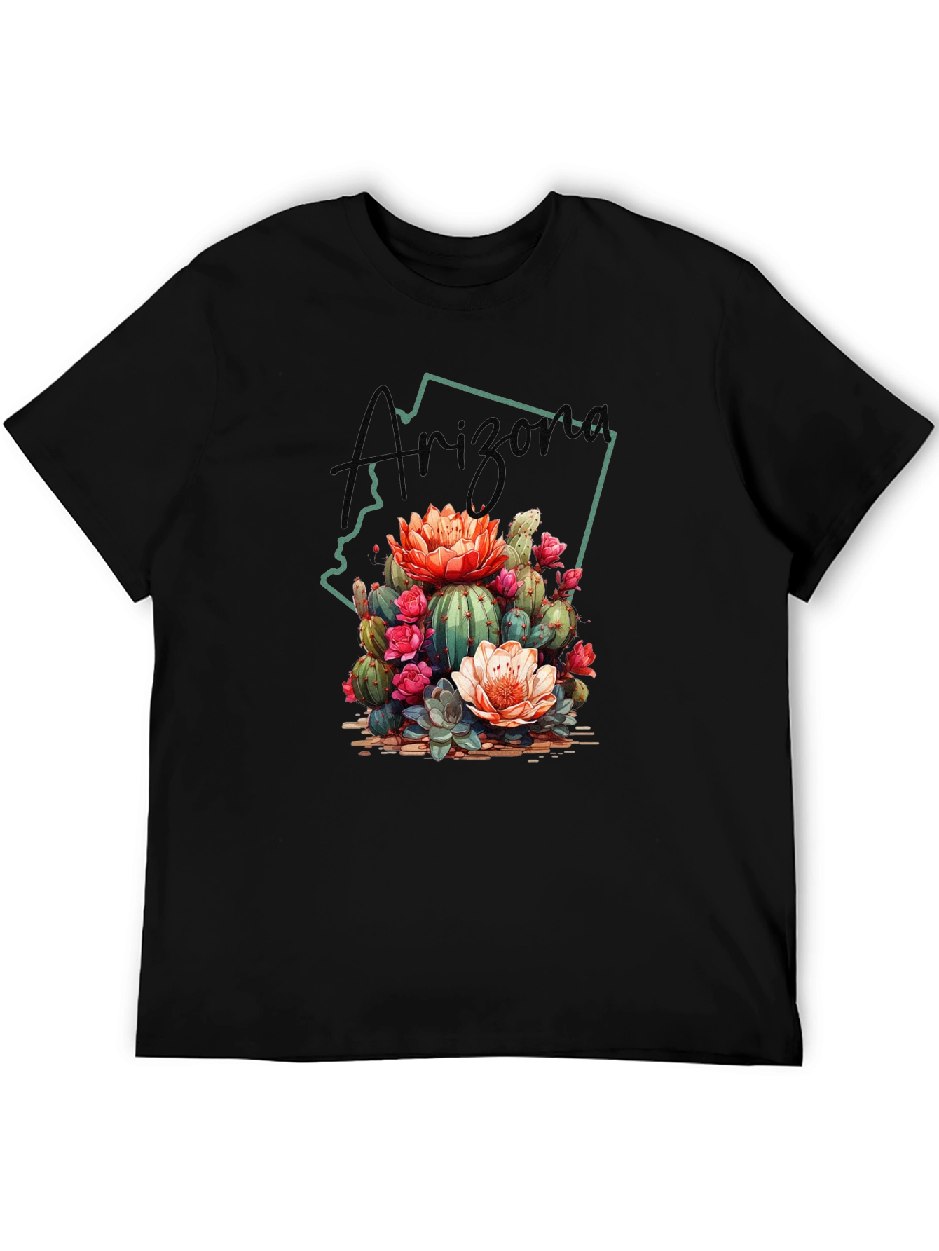 Arizona Cactus Blossom Graphic Tee