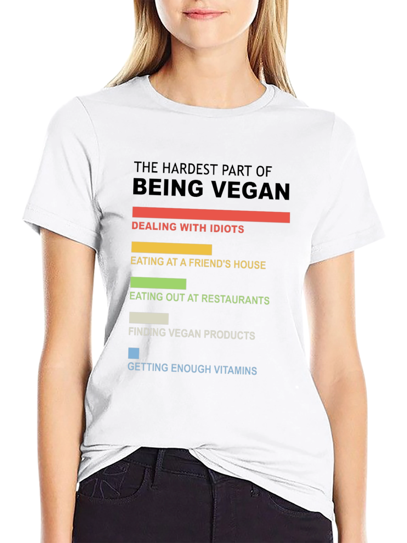 Vegan Life T-Shirt: Dealing with Idiots