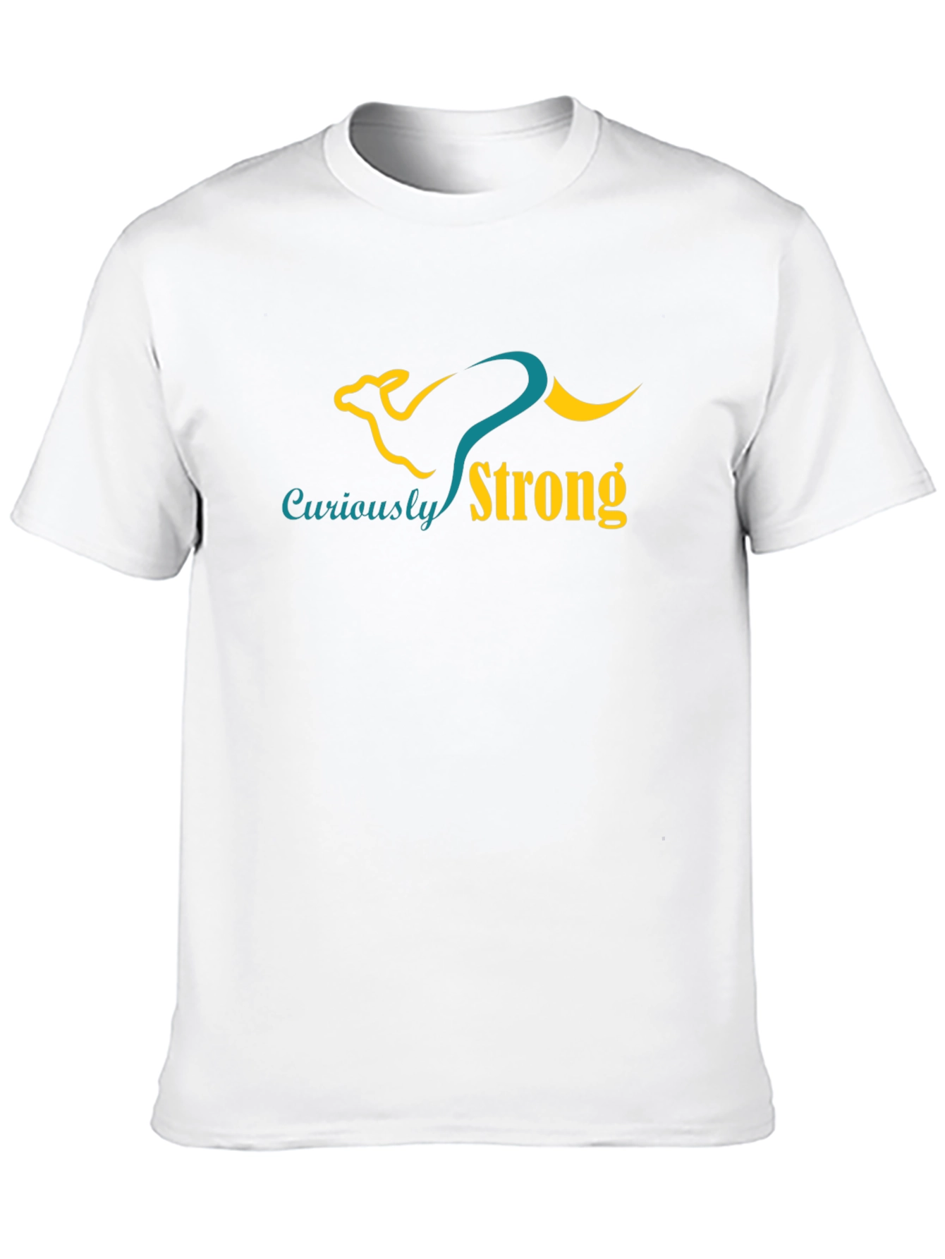 Curiously Strong Graphic Tee - Black