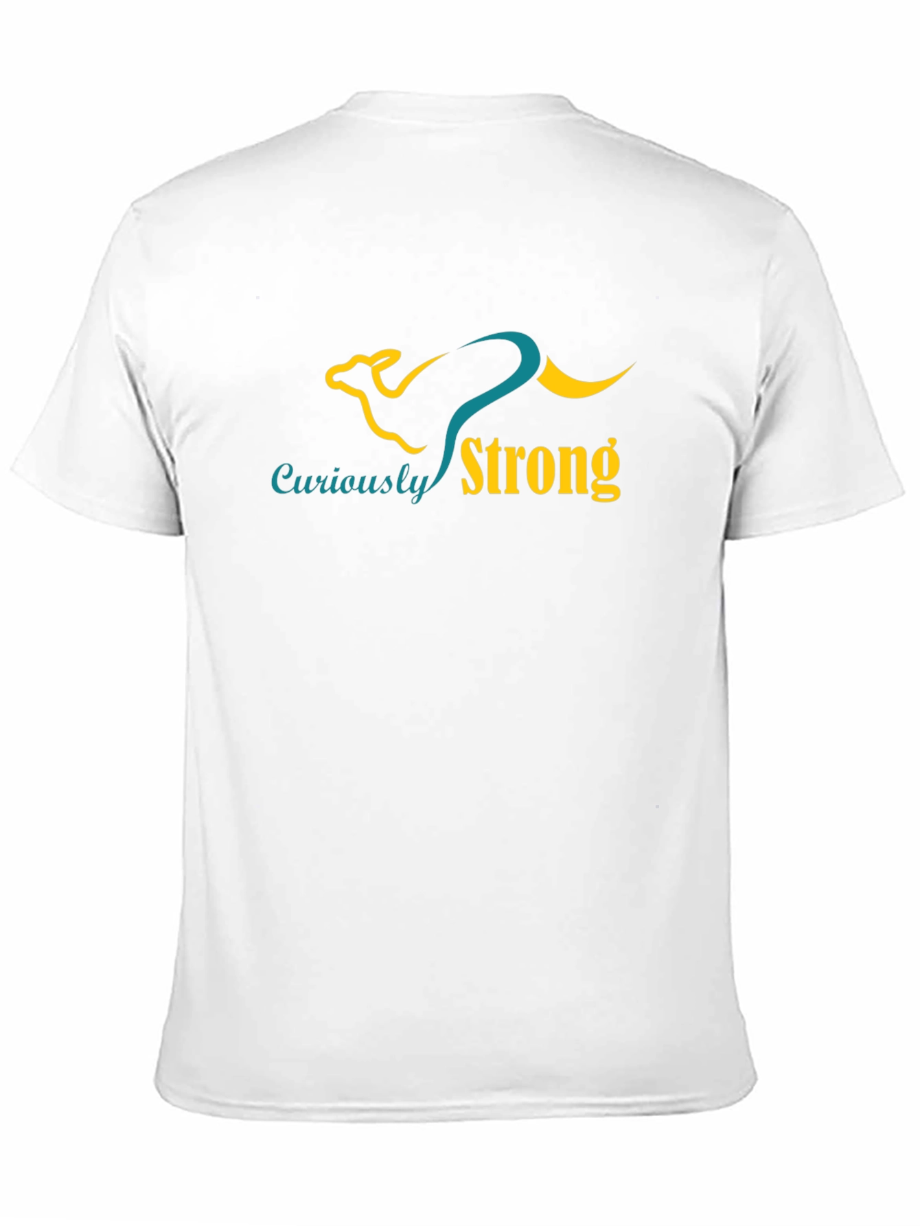 Curiously Strong Graphic Tee - Black