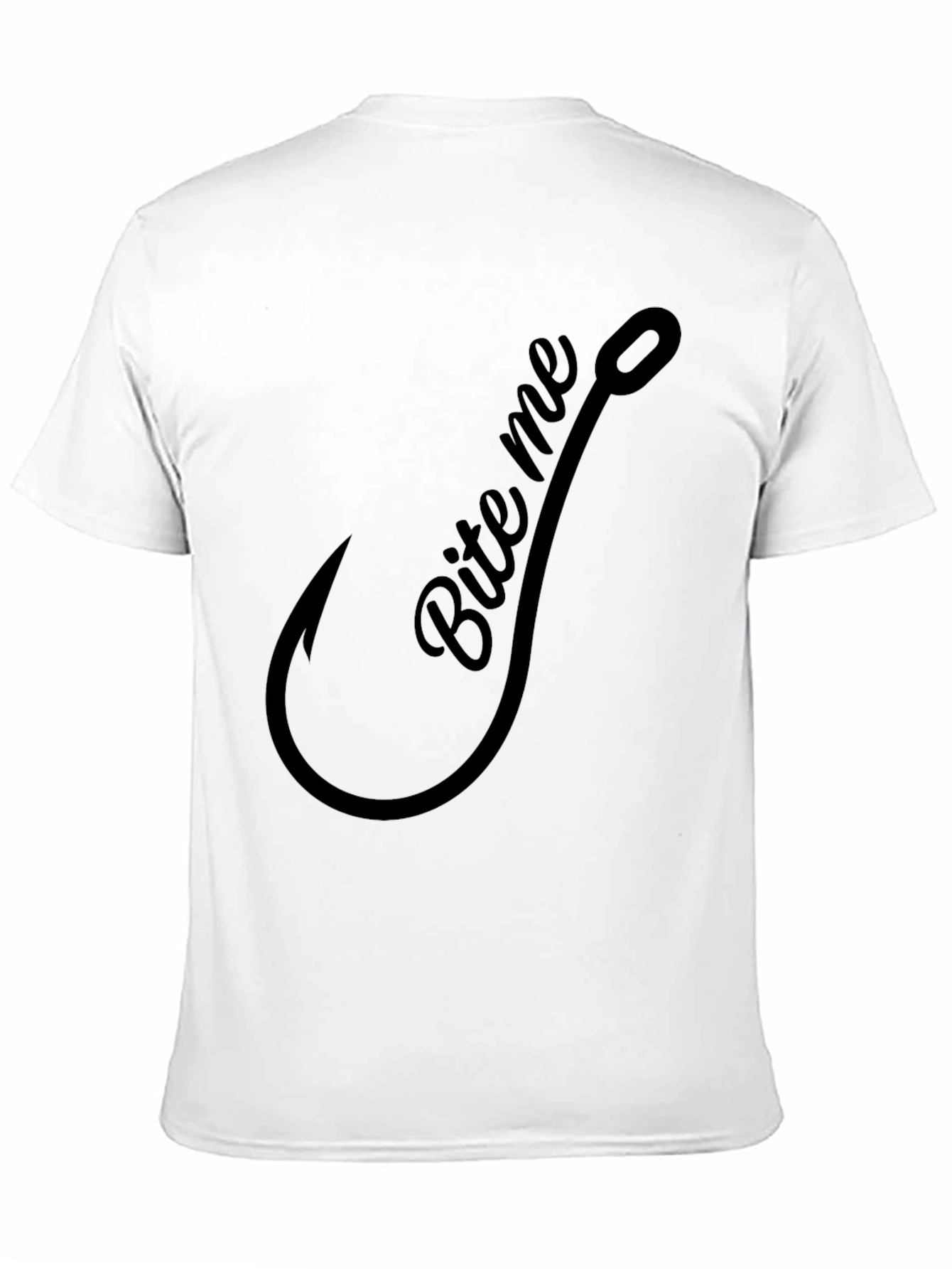 Bite Me Fishing Hook Graphic Tee